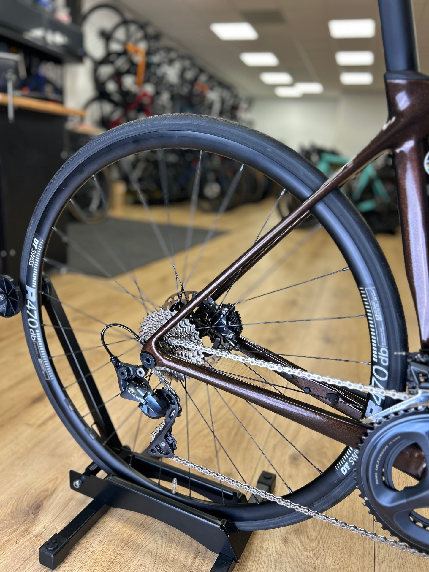 0km showroom model Giant TCR Advanced Carbon Racefiets