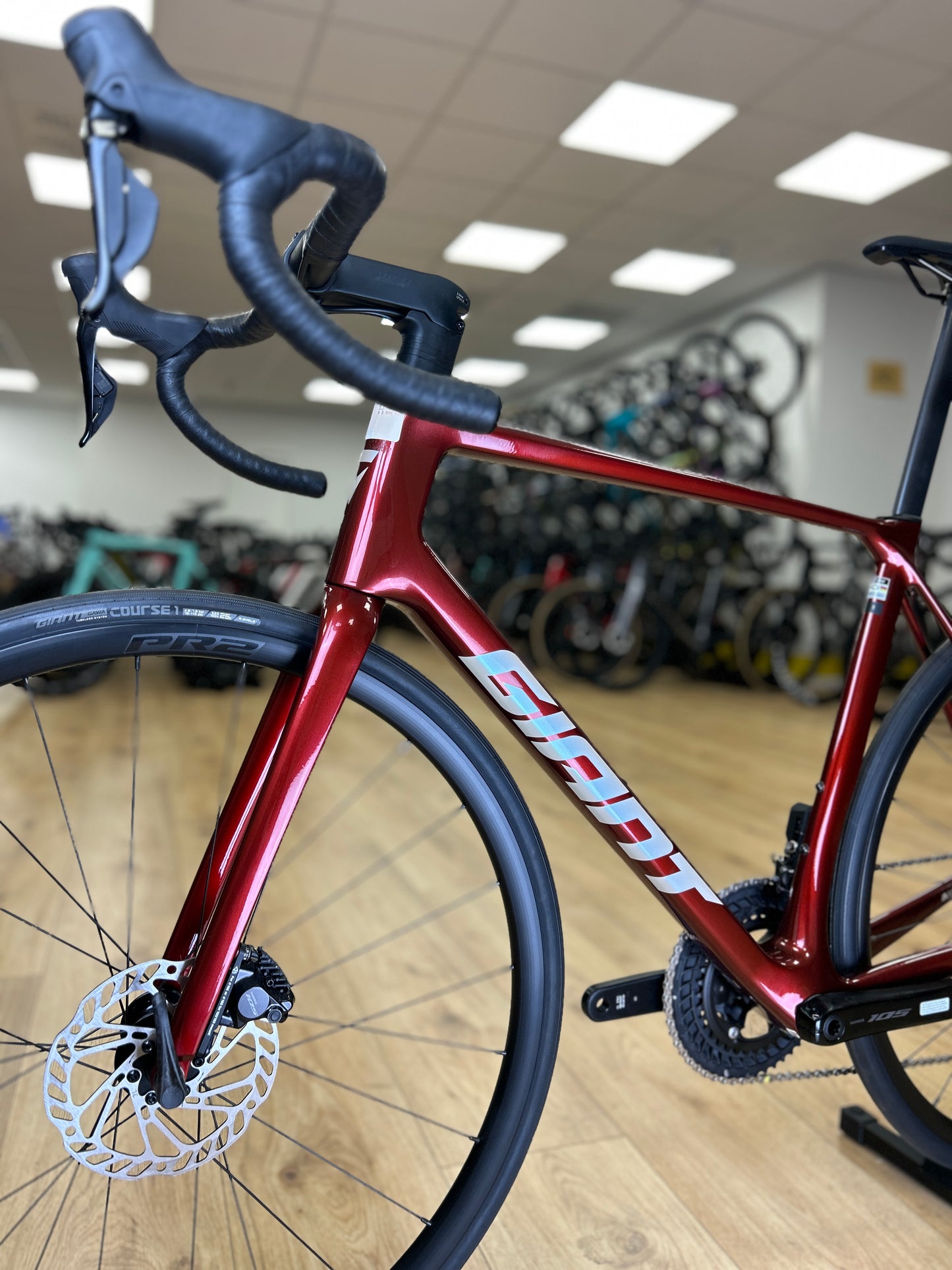 Demo Giant TCR Advanced 1 Di2 Carbon Road Bike