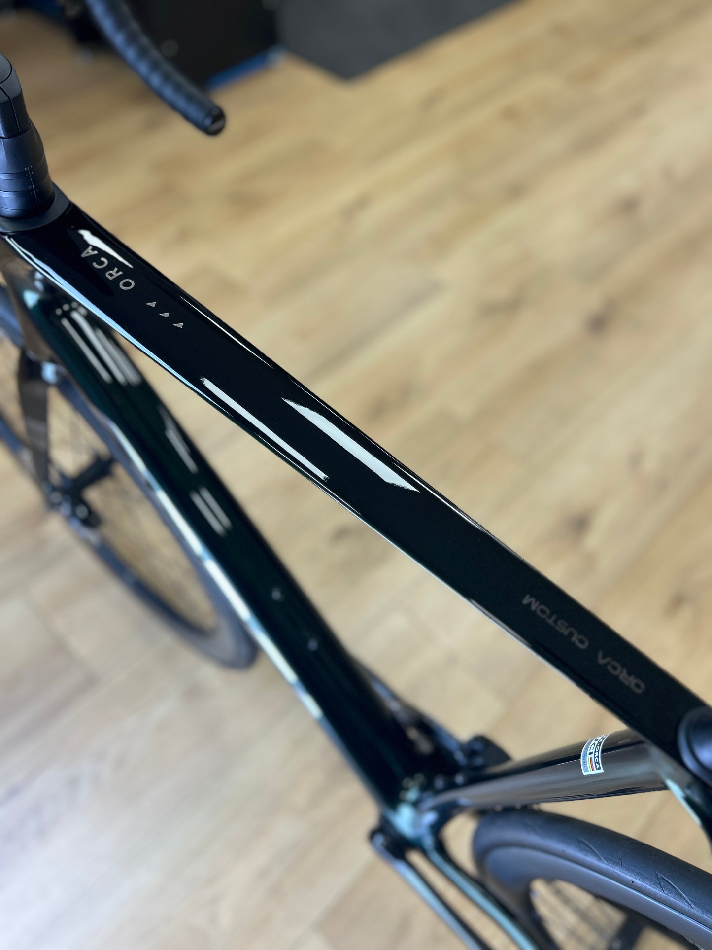 0km Showroom Model Orbea ORCA M21eTEAM PWR AXS Carbon Racefiets