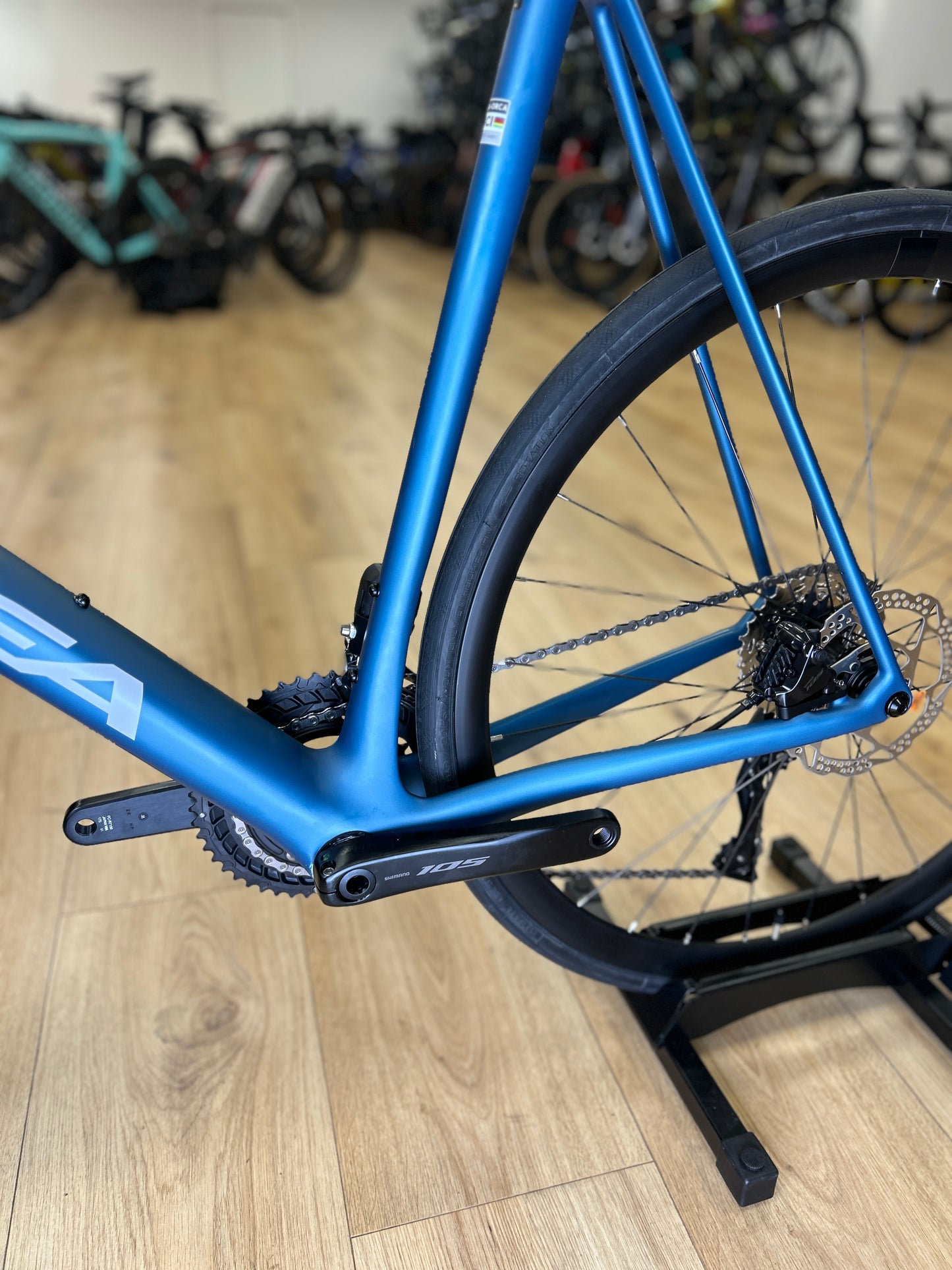 0km Showroom Model Orbea Orca M30i Di2 Carbon Racefiets