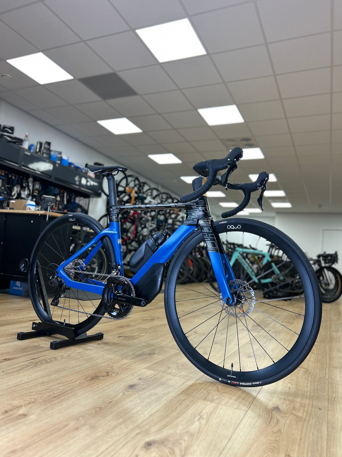 0km Showroom Model Orbea Orca Aero M30LTD Custom Carbon Racefiets