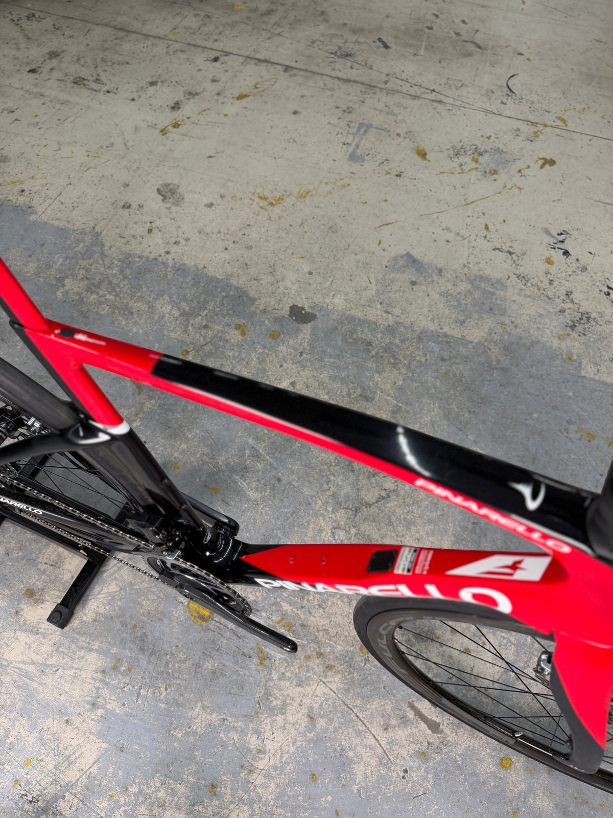 Pinarello F eTap Red Carbon Racefiets