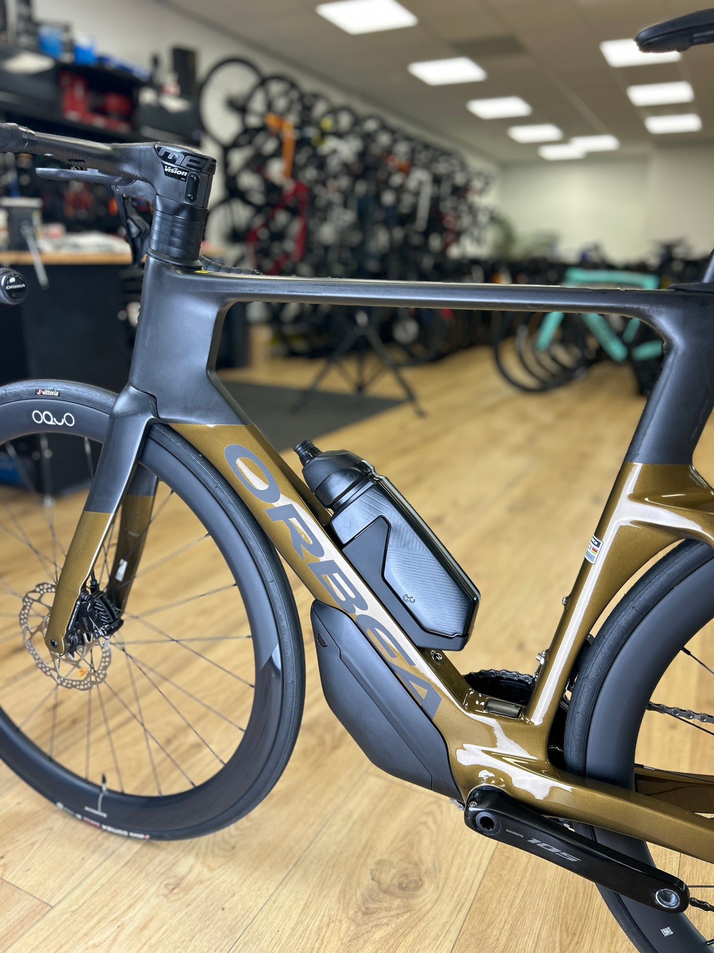 0km Showroom Model Orbea Orca Aero M30iLTD Di2 Carbon Racefiets