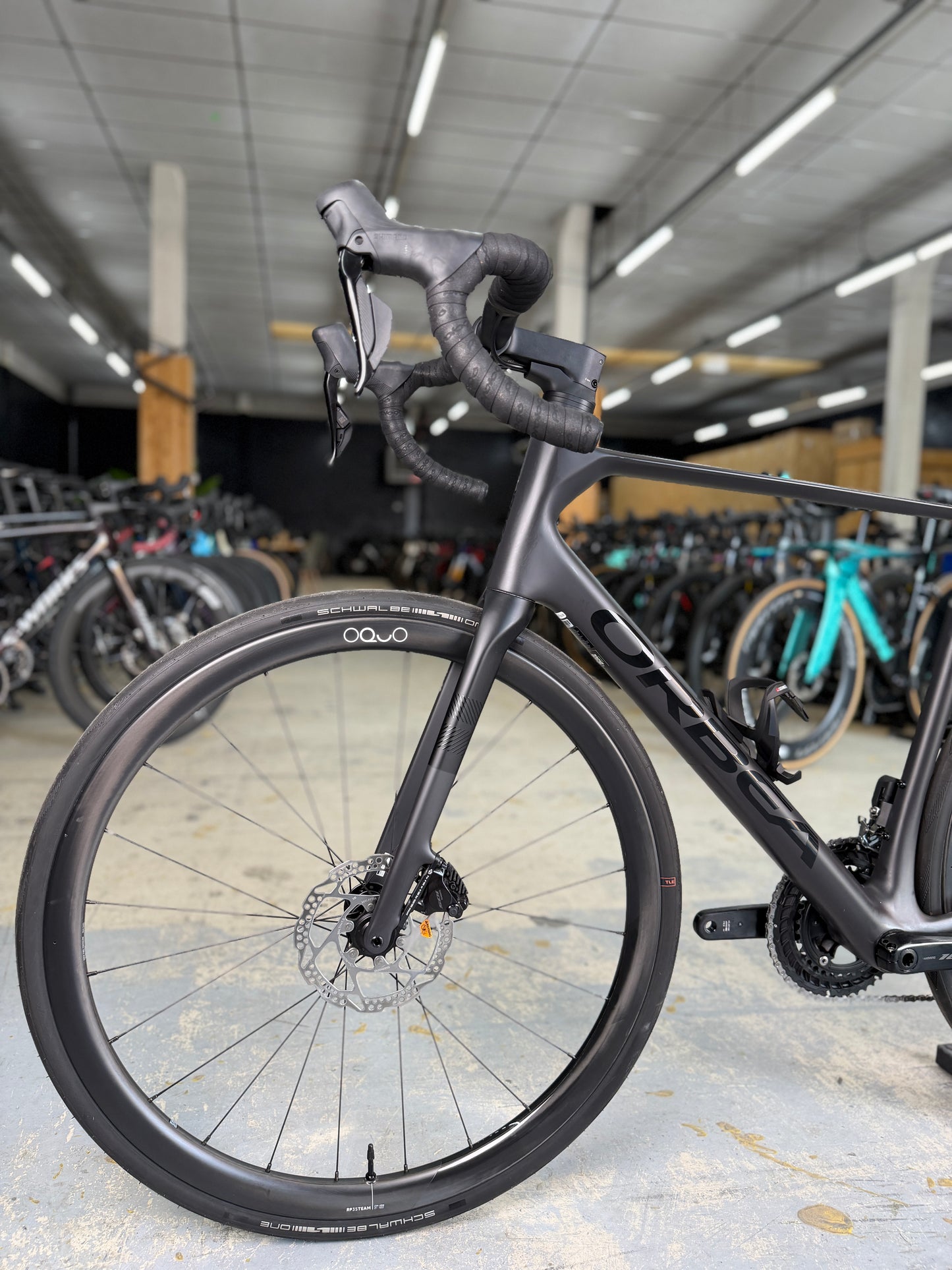 100km Orbea Orca M35i Di2 Carbon Racefiets