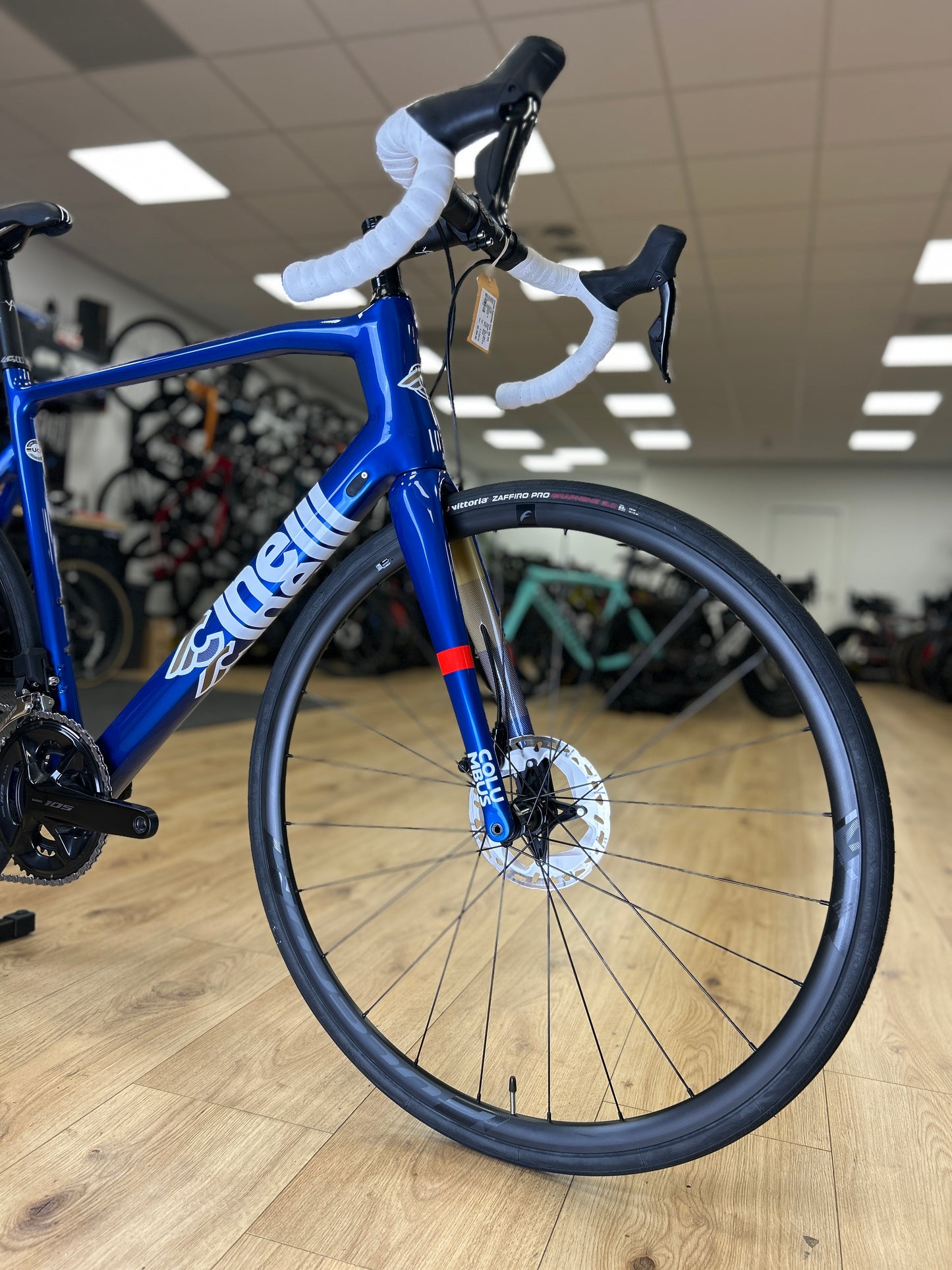 0km Showroom Model Cinelli Superstar Di2 Carbon Racefiets