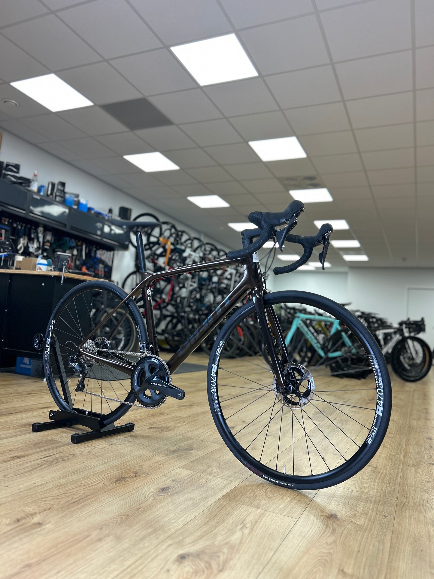 0km showroom model Giant TCR Advanced Carbon Racefiets