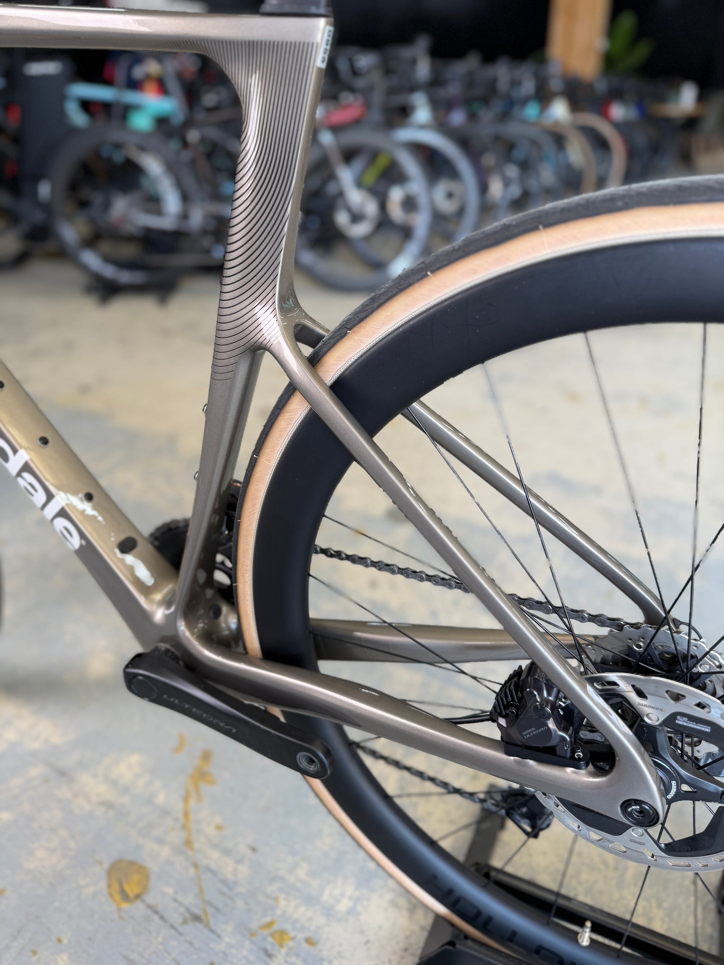 500km Cannondale SuperSix Evo Di2 Carbon Racefiets