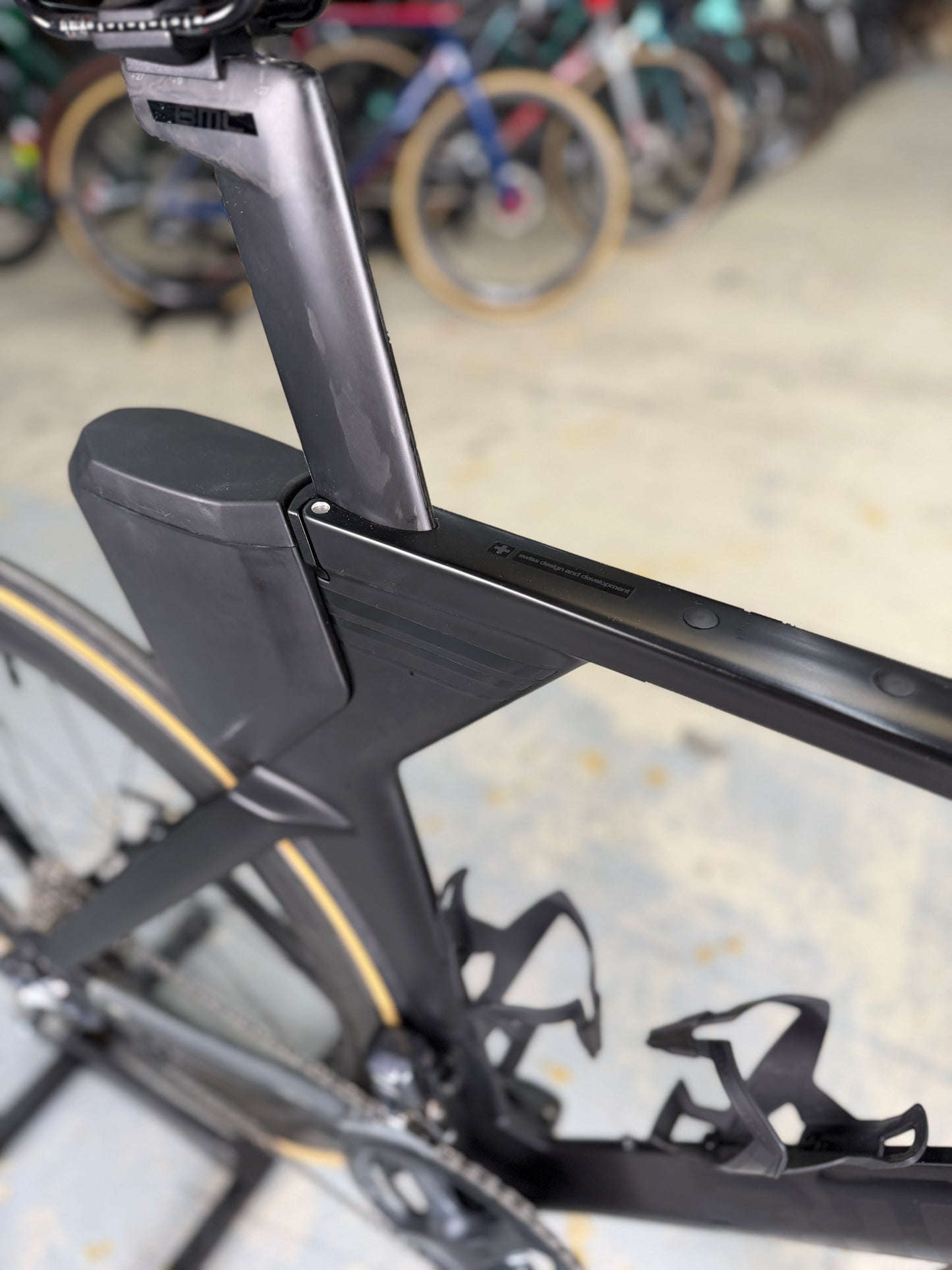 500km BMC Timemachine 01 Di2 TT Carbon Race Bike