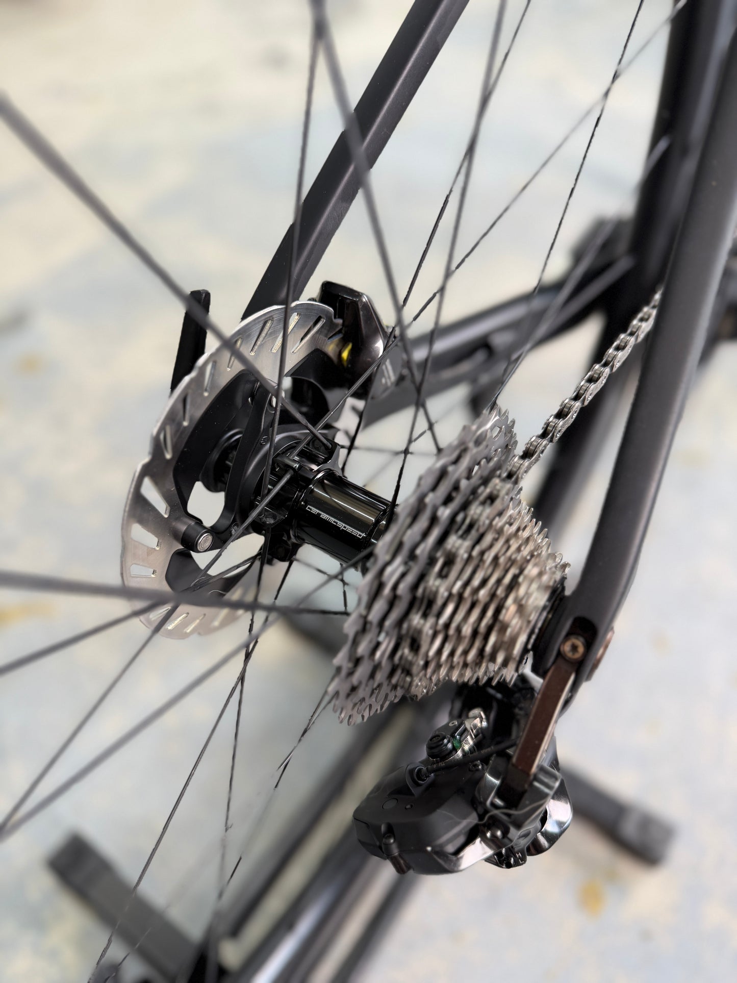 Scott Addict RC Di2 Aston Martin Carbon Racefiets