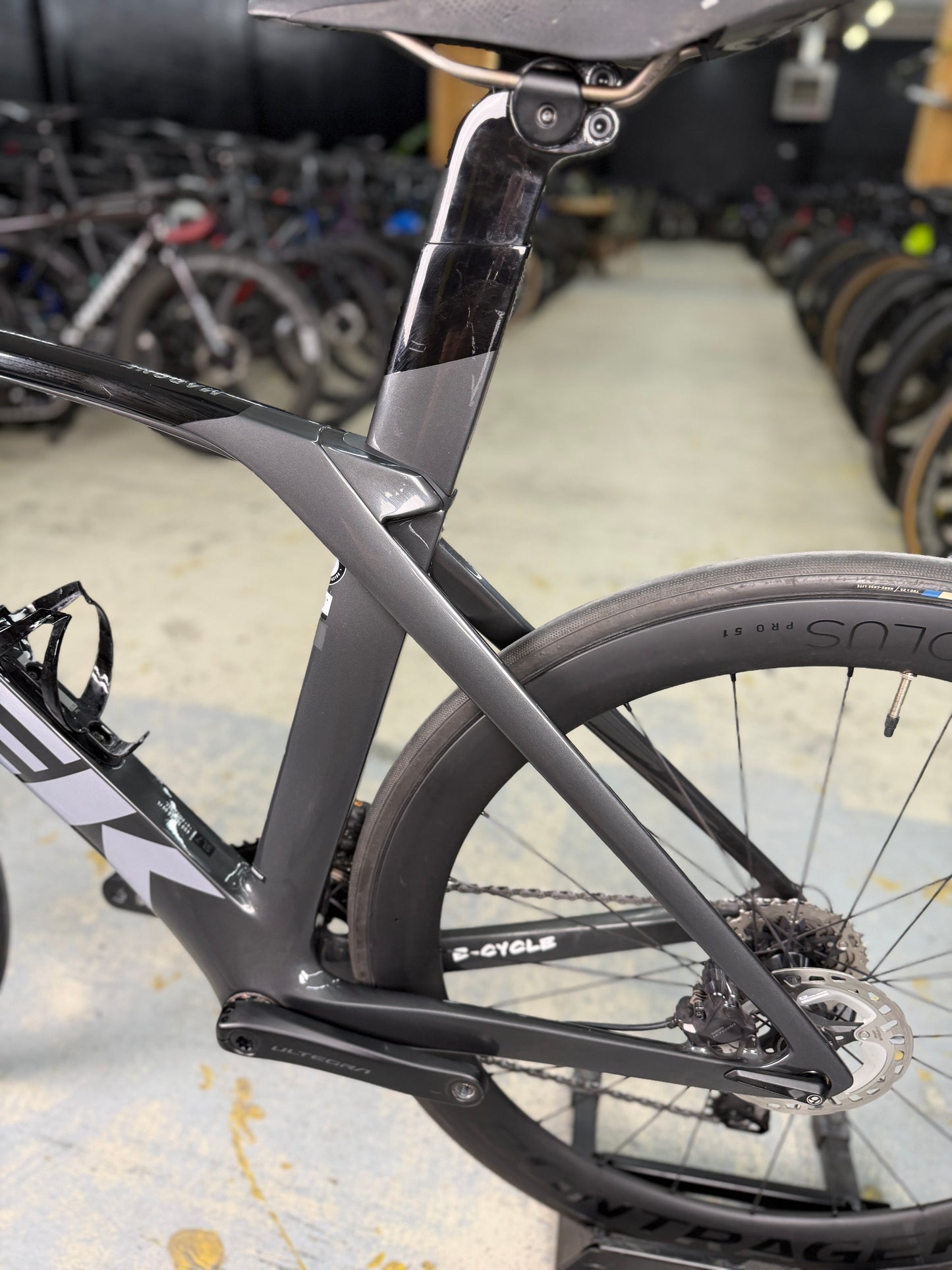 2500km Trek Madone SL7 Di2 Carbon Racefiets