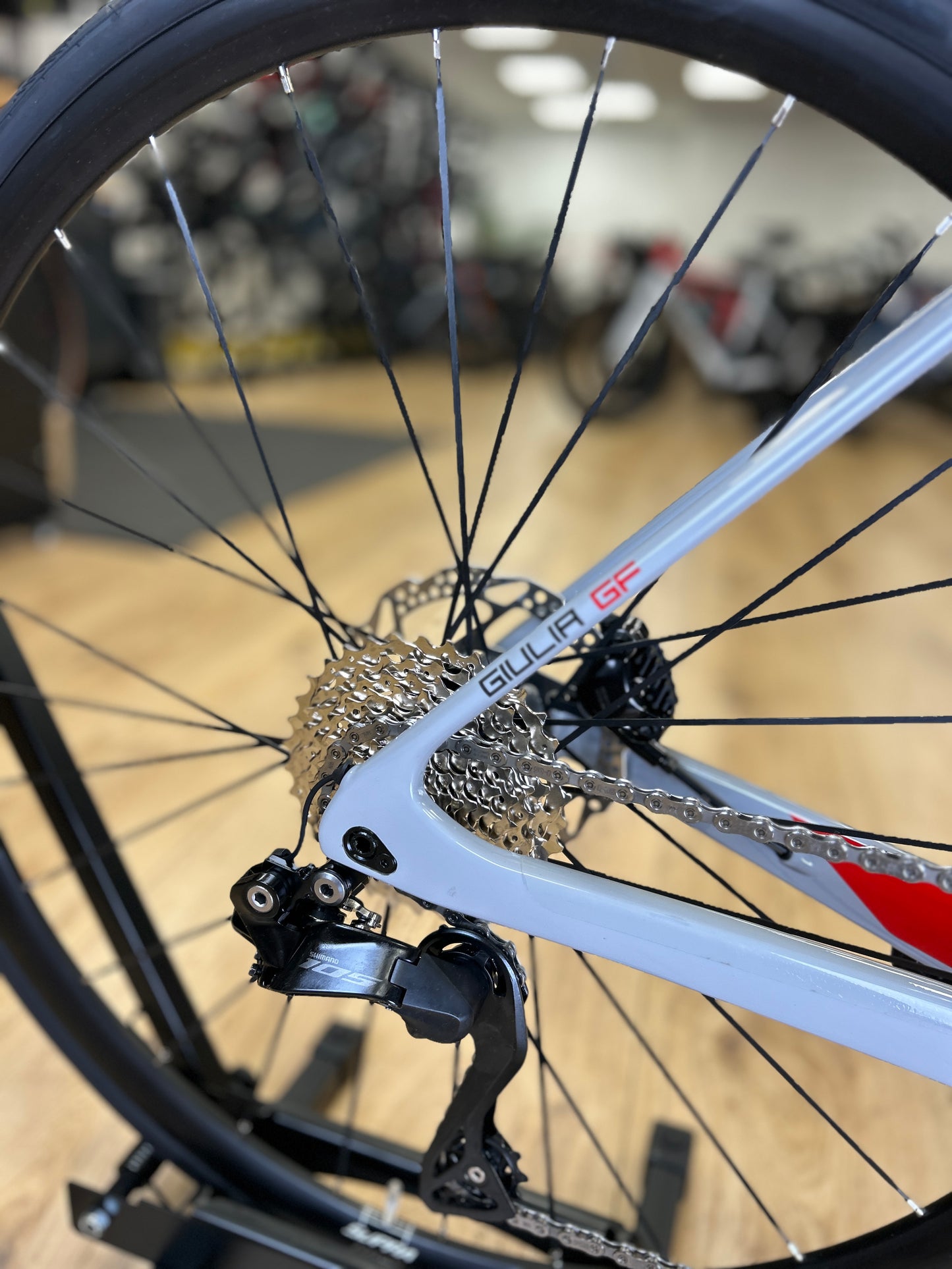 0km Showroom Model Sensa Giulia Di2 Carbon Racefiets