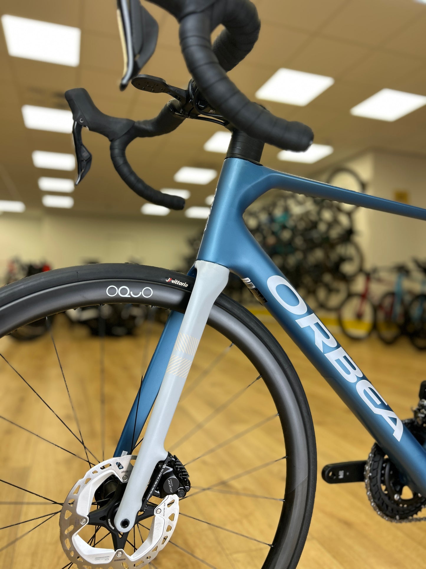 0km Showroom Model Orbea Orca M30i Di2 Carbon Racefiets