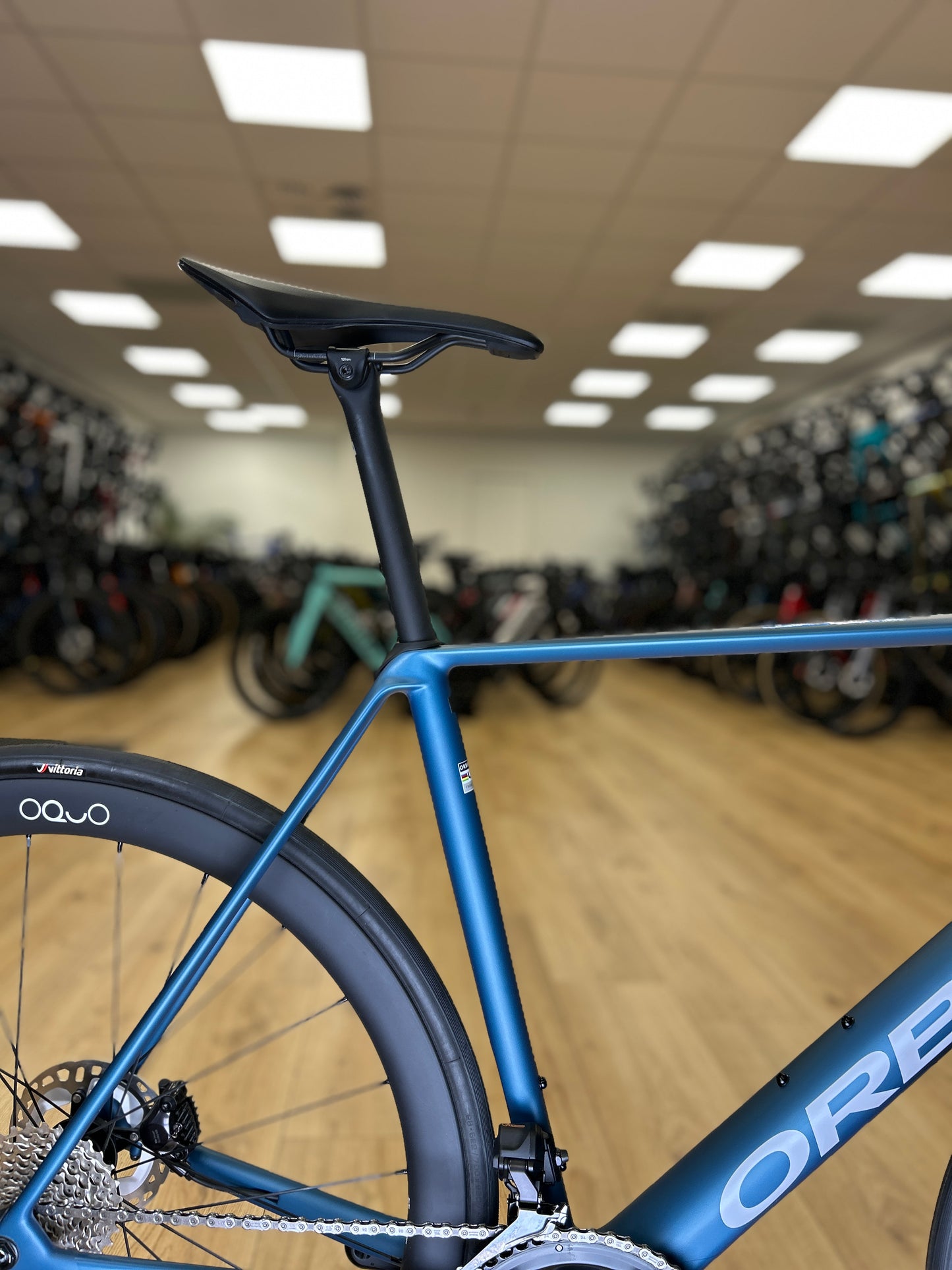 0km Showroom Model Orbea Orca M20iTEAM Di2 Carbon Racefiets