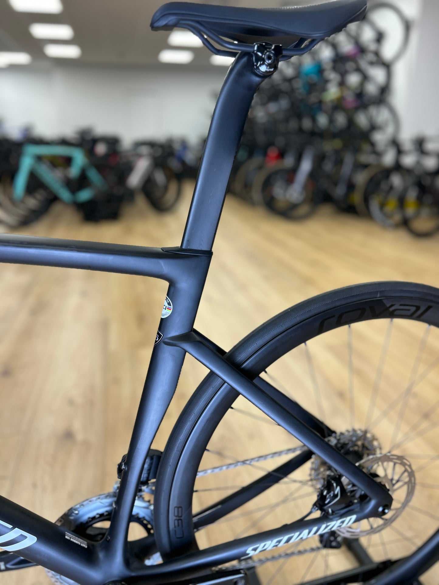 0km Showroom Model Specialized Tarmac SL7 AXS Carbon Racefiets