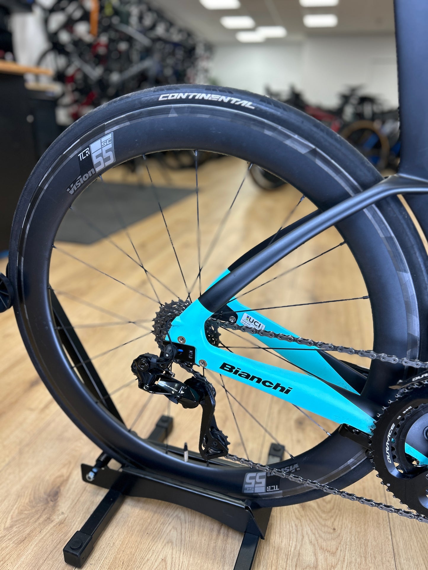 Bianchi Aquila CV TT Di2 Dura Ace Carbon Racefiets