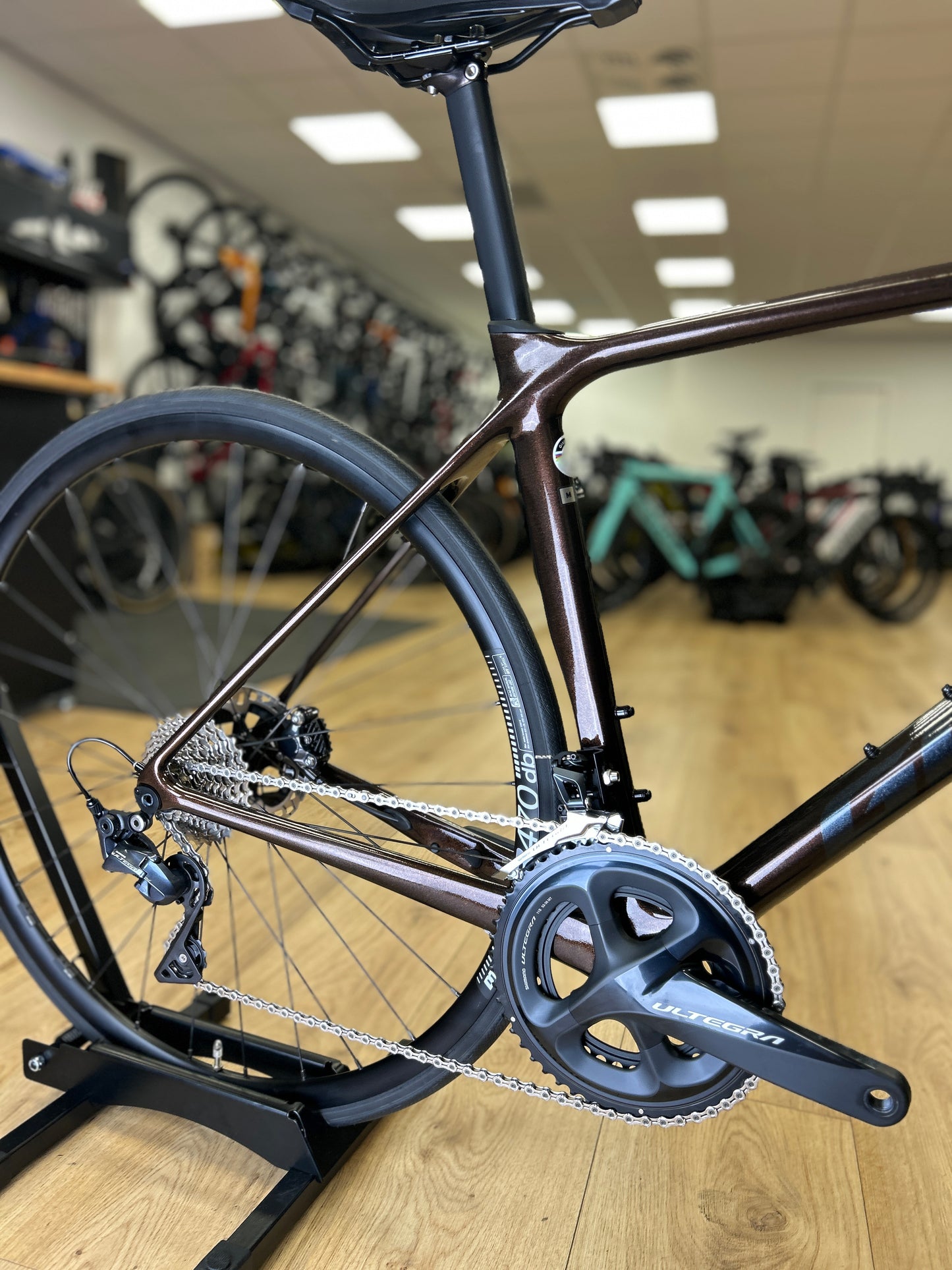 0km showroom model Giant TCR Advanced Carbon Racefiets