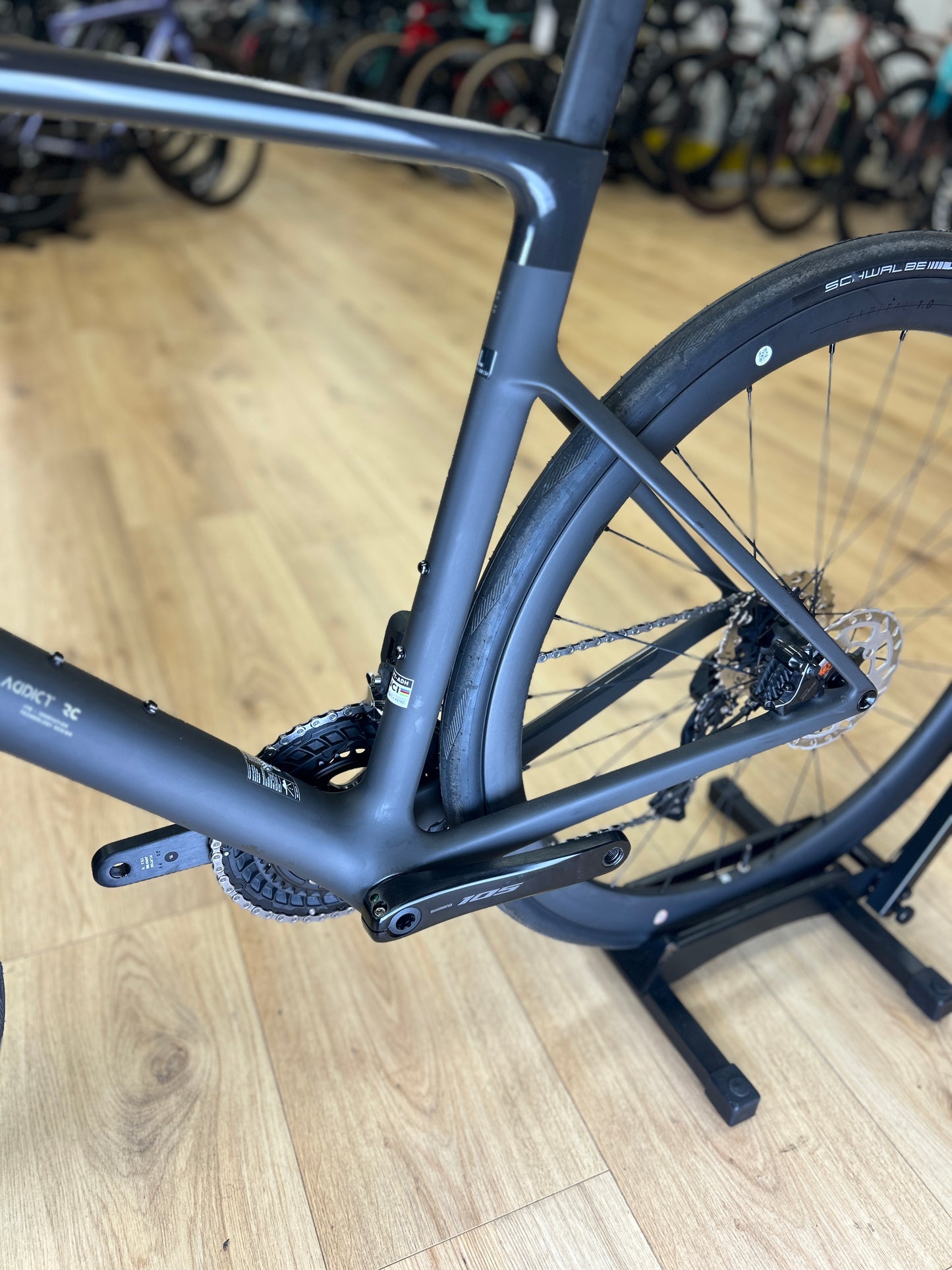 0km Showroom Model Scott Addict RC Di2 Carbon Racefiets