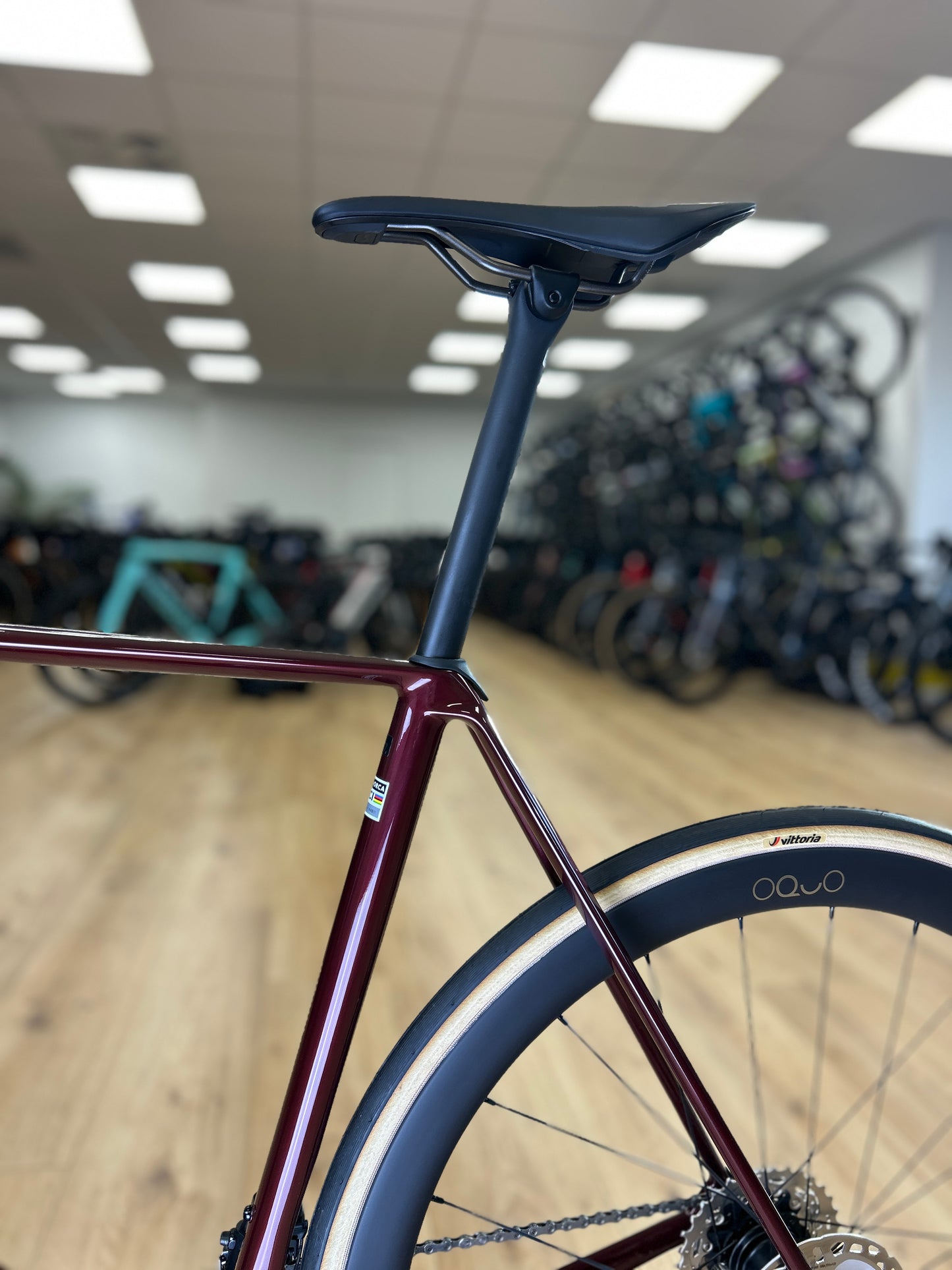 0km Showroom Model Orbea Orca M20iLTD PWR Di2 Carbon Racefiets