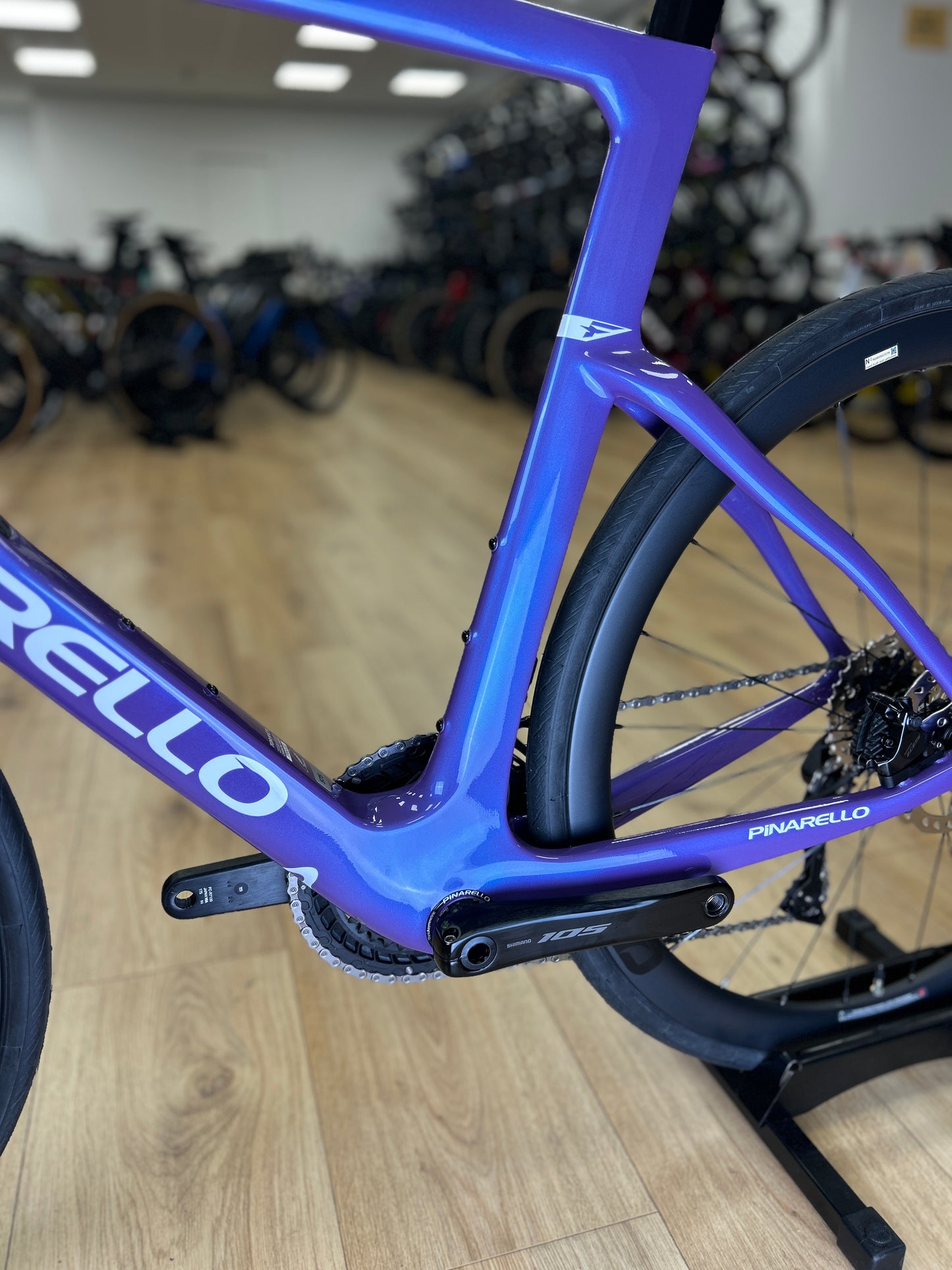 0km Showroom Model Pinarello F5 Di2 Carbon Racefiets
