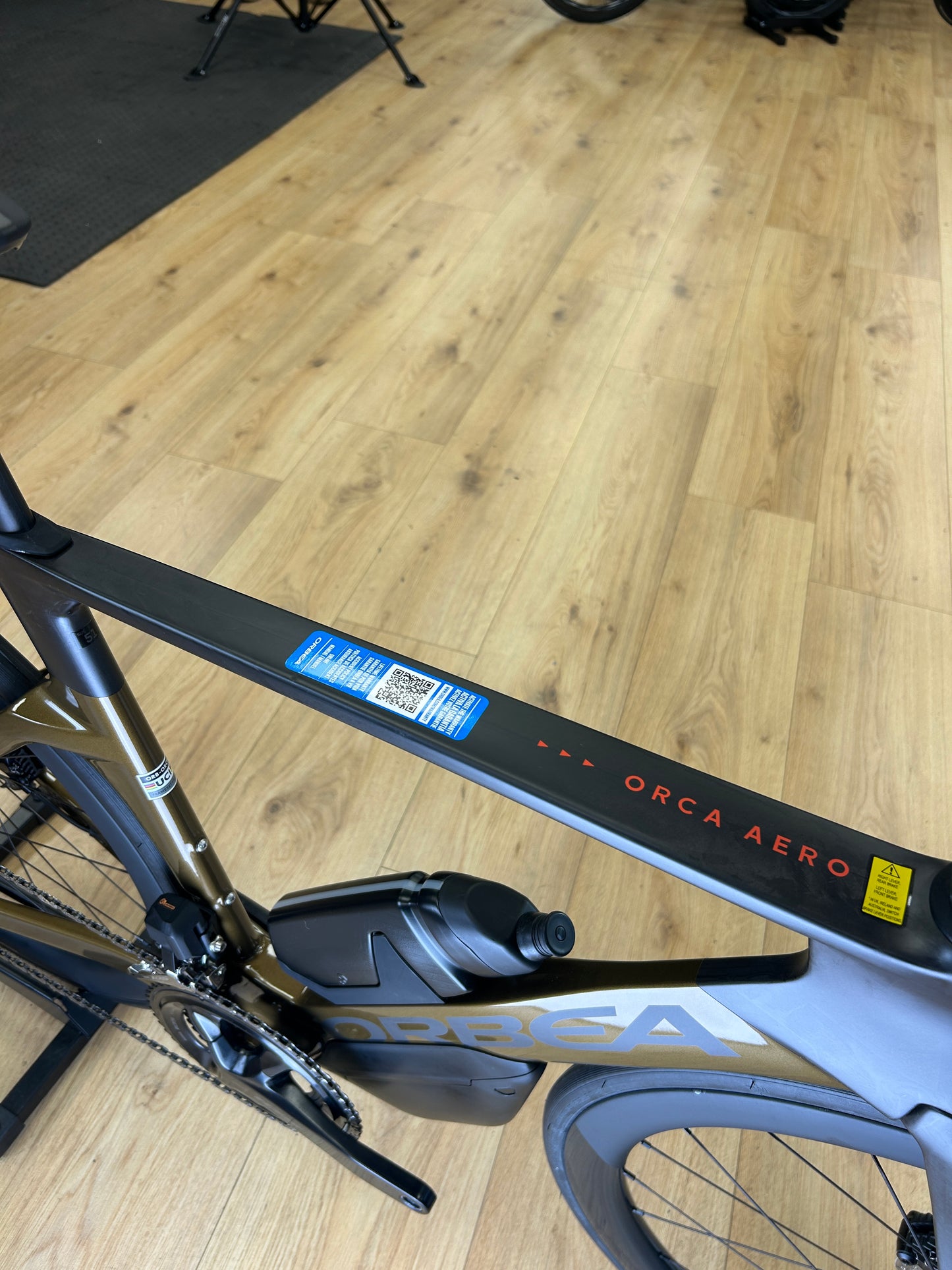 0km Showroom Model Orbea Orca Aero M30iLTD Di2 Carbon Racefiets