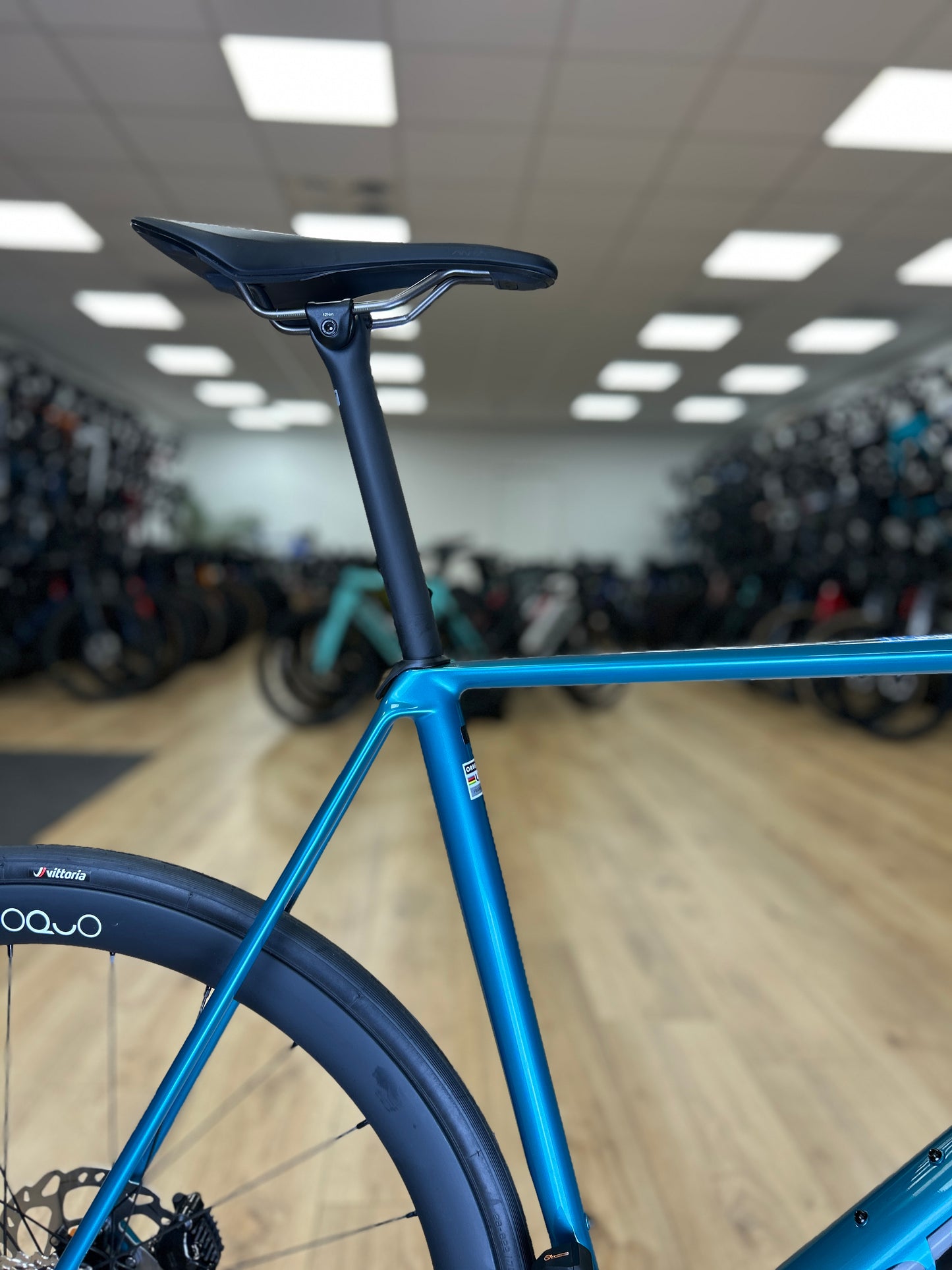 0km Showroom Model Orbea Orca M30iTEAM Di2 Carbon Racefiets