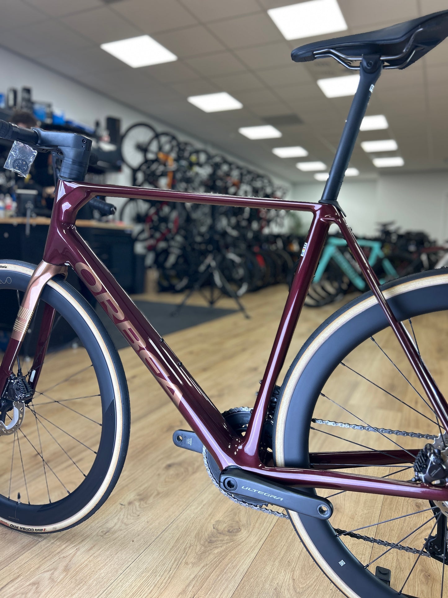 0km Showroom Model Orbea Orca M20iLTD PWR Di2 Carbon Racefiets