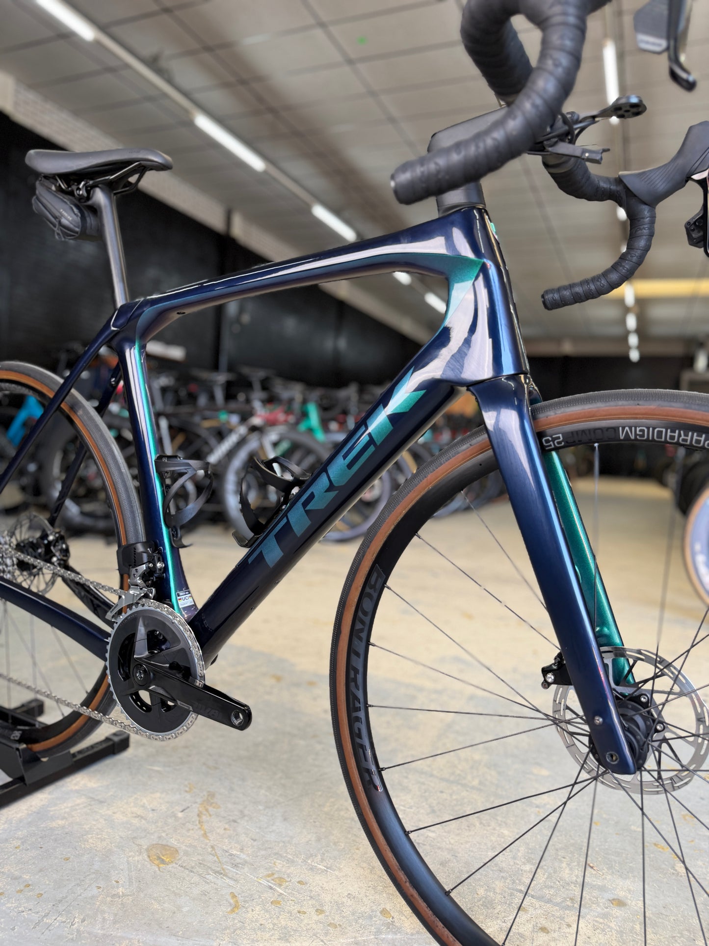 500km Trek Domane SL6 Di2 Carbon Racefiets