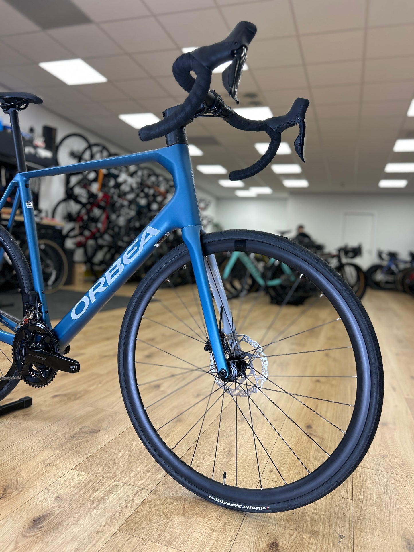 0km Showroom Model Orbea Orca M30i Di2 Carbon Racefiets