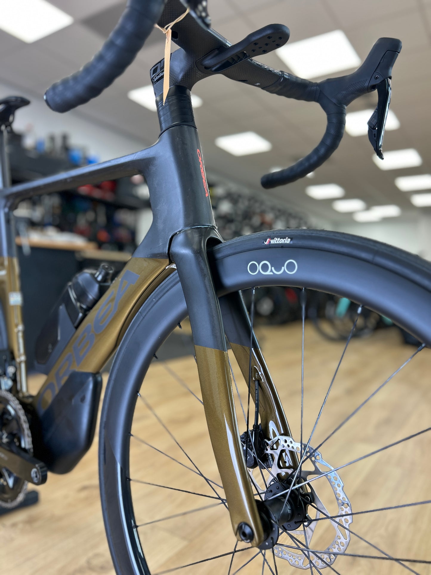 0km Showroom Model Orbea Orca Aero M30iLTD Di2 Carbon Racefiets