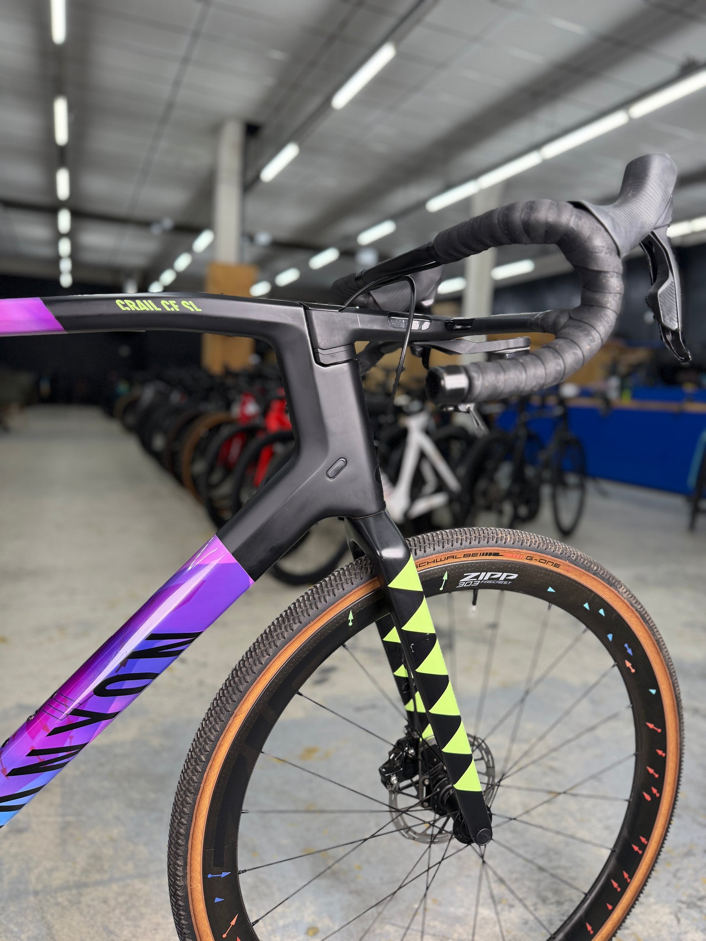 Canyon Grail CF SL CSR AXS Gravel Fiets