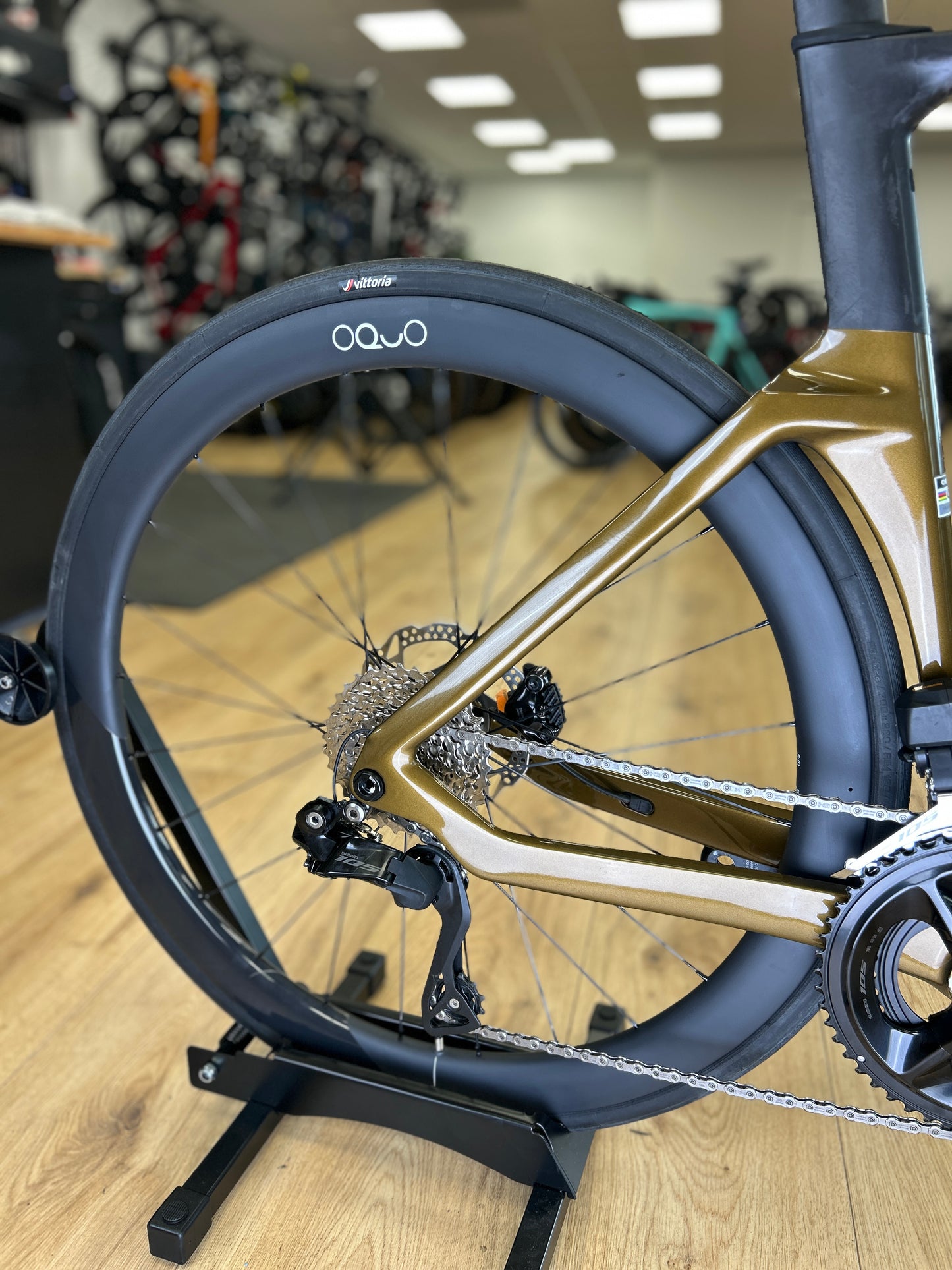 0km Showroom Model Orbea Orca Aero M30iLTD Di2 Carbon Racefiets