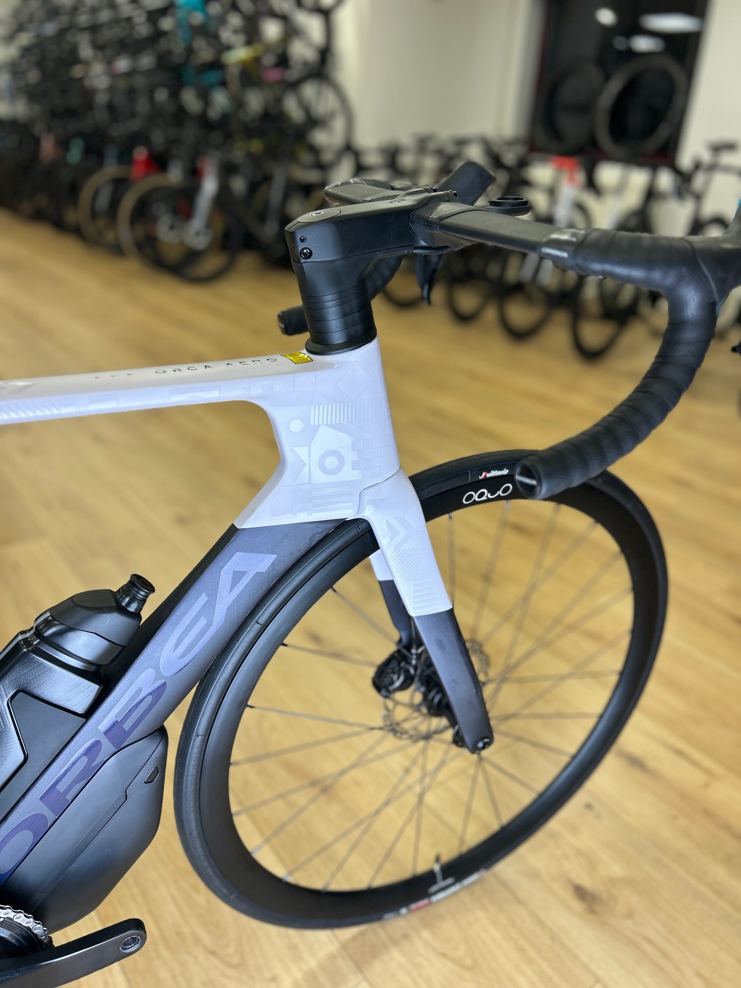 0km Showroom Model Orbea Orca Aero M30iLTD Di2 Carbon Racefiets