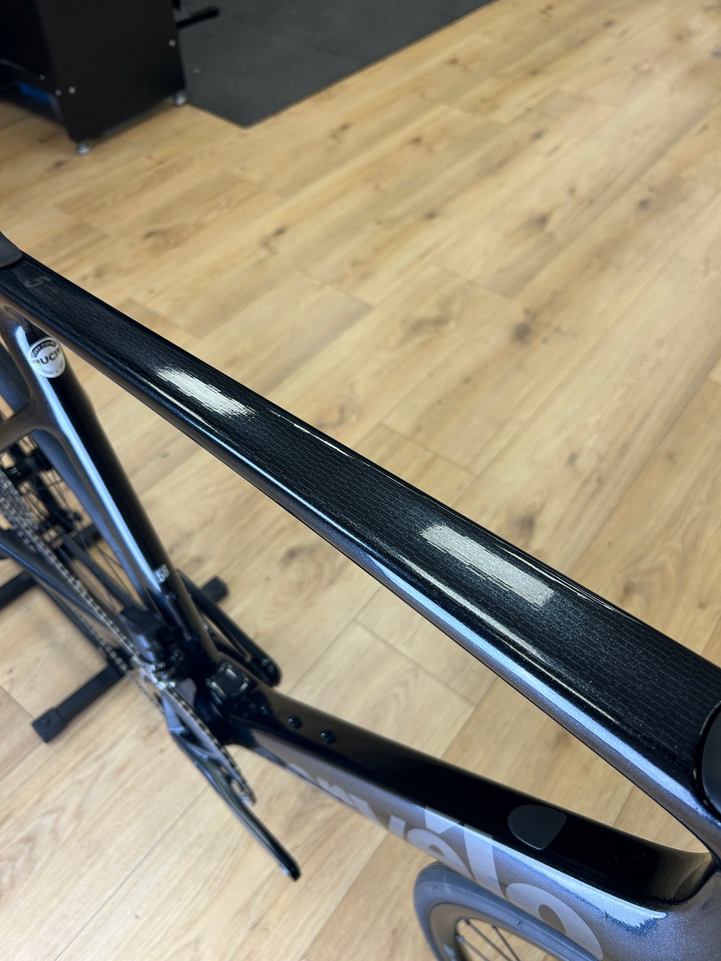 0km Showroom Model Cervélo Caledonia-5 AXS Carbon Racefiets