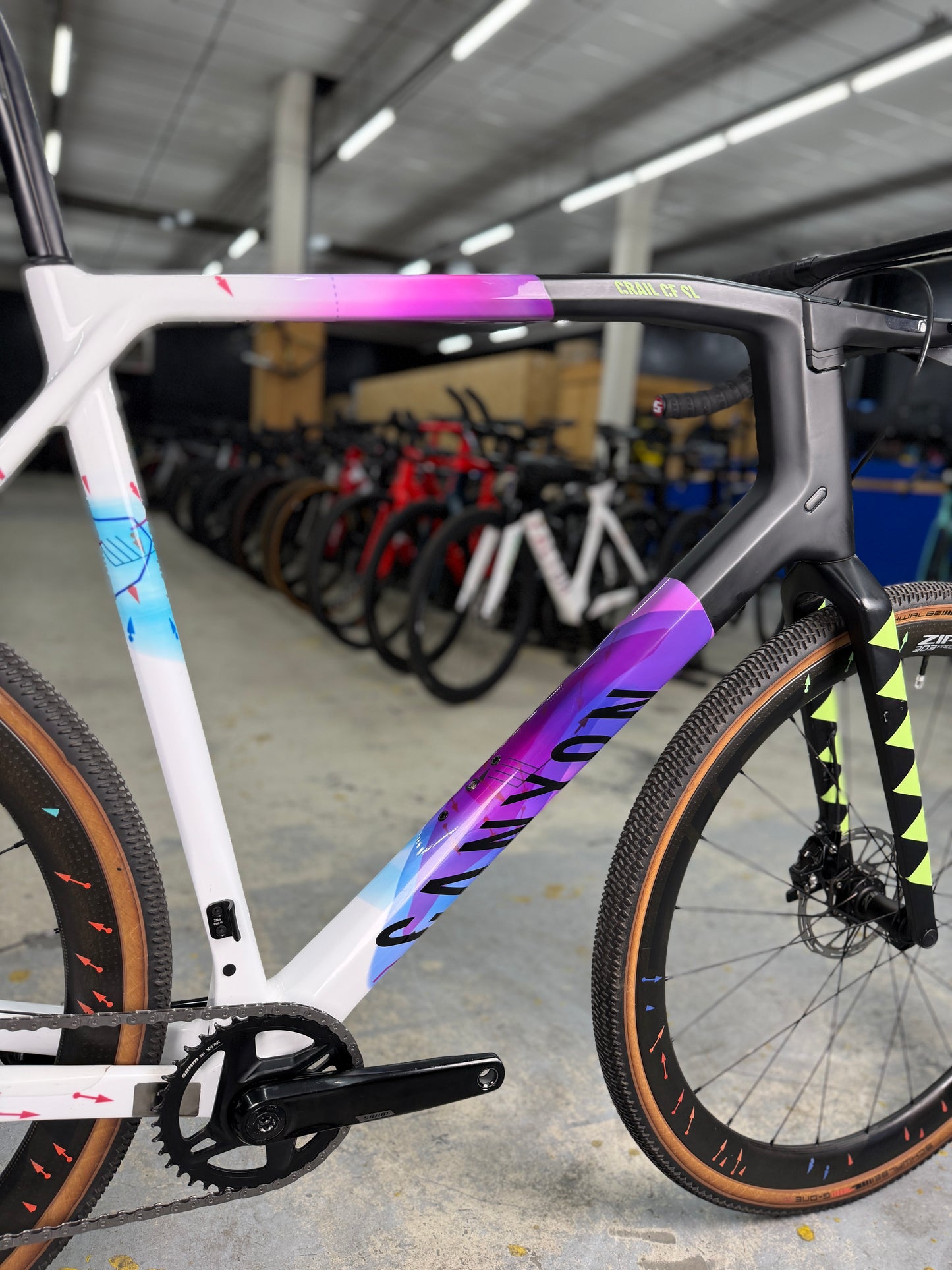 Canyon Grail CF SL CSR AXS Gravel Fiets