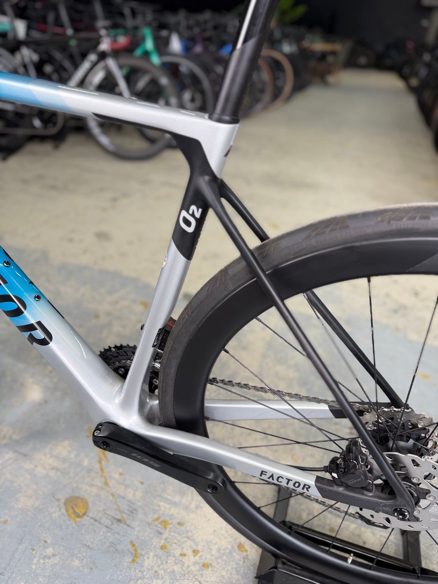 NIEUW Factor O2 Di2 Carbon Racefiets