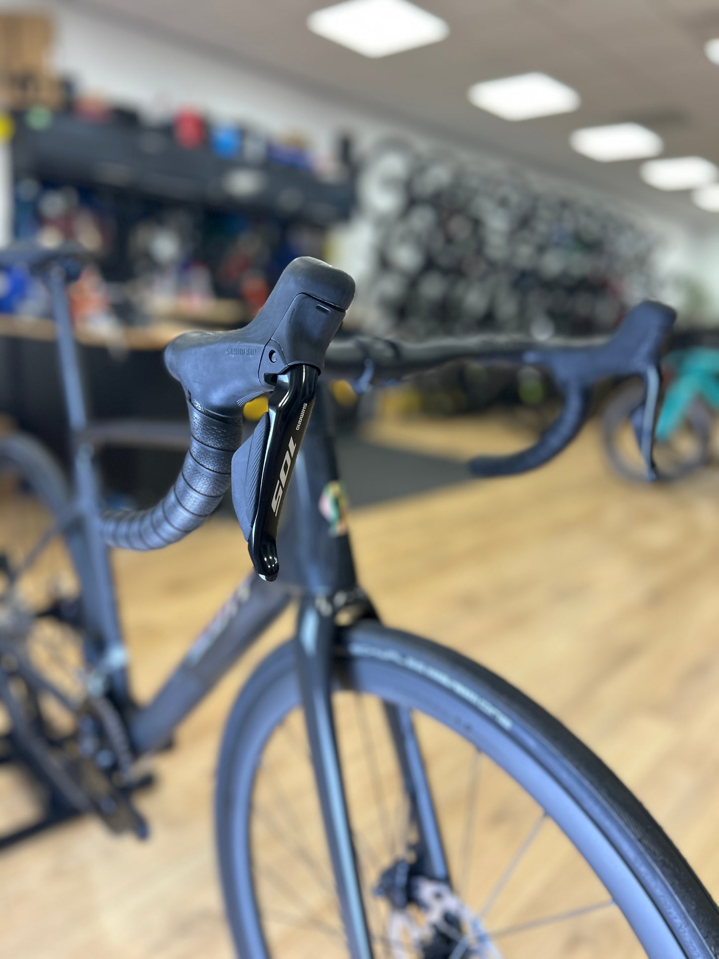 0km Showroom Model Scott Addict RC Di2 Carbon Racefiets
