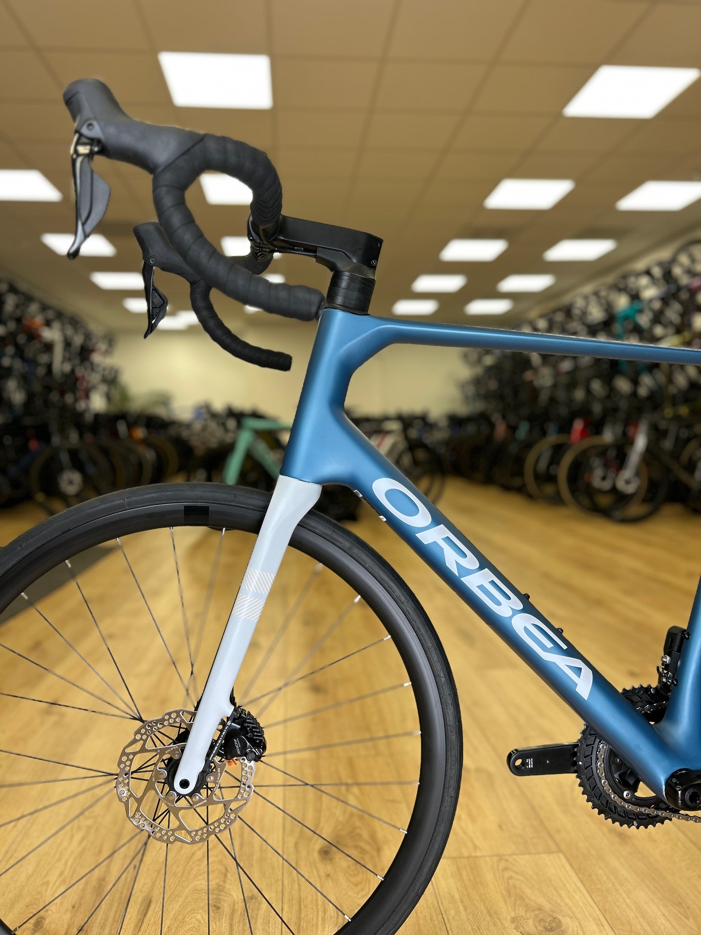 0km Showroom Model Orbea Orca M30i Di2 Carbon Racefiets