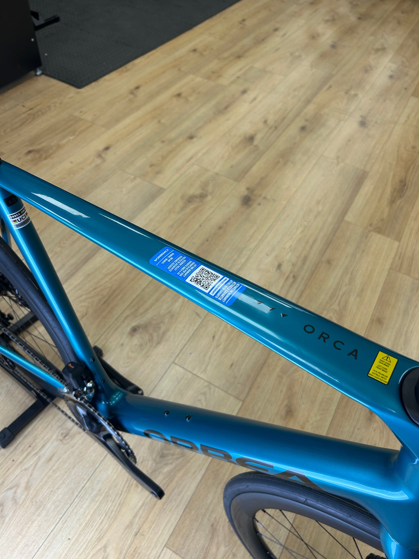 0km Showroom Model Orbea Orca M30iTEAM Di2 Carbon Racefiets