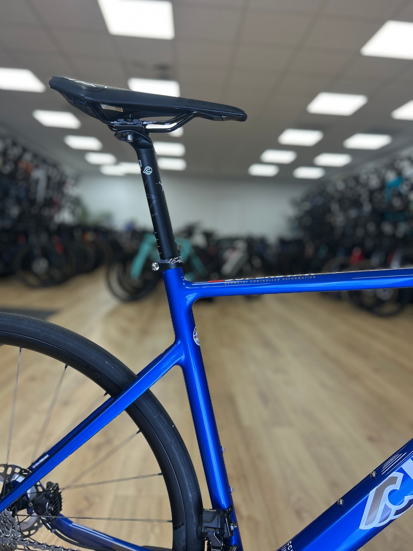 0km Showroom Model Cinelli Superstar Di2 Carbon Racefiets