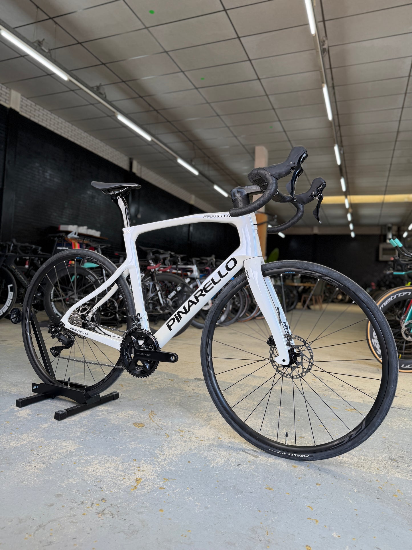 100km Pinarello X1 Carbon Racefiets