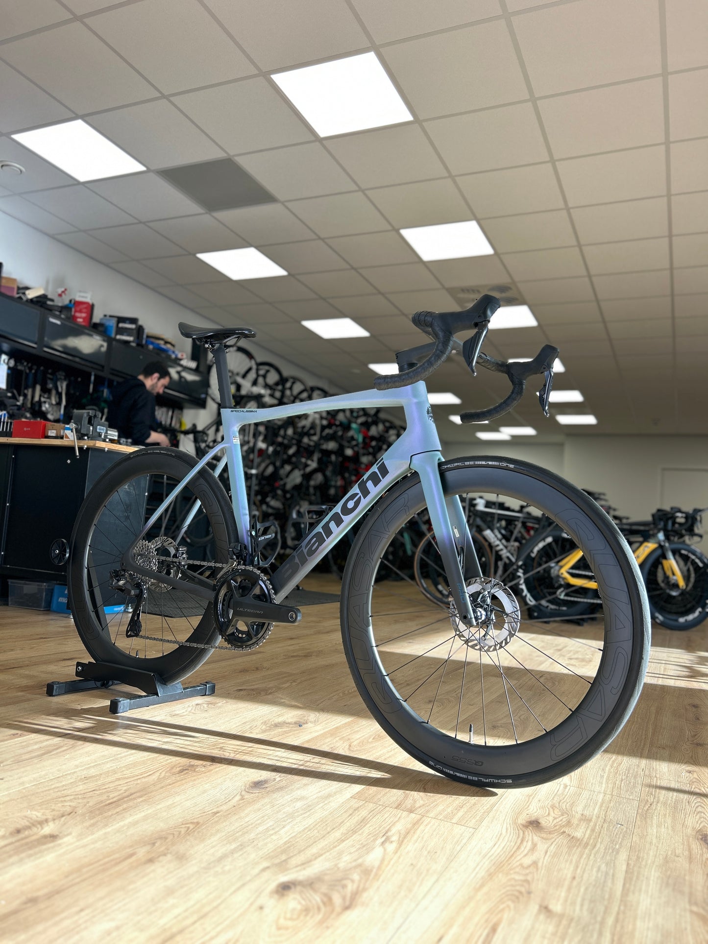 Bianchi Specialissima Pro Di2 Carbon Road Bike