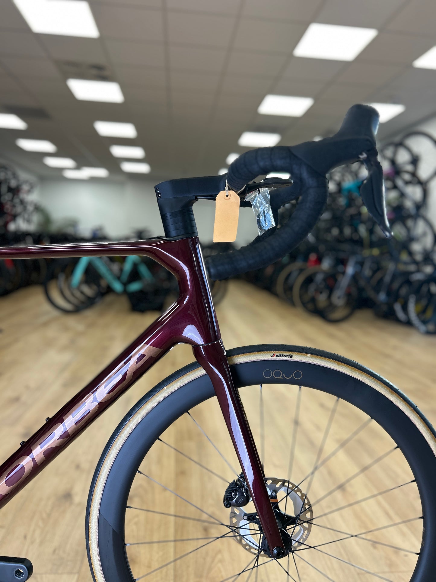 0km Showroom Model Orbea Orca M20iLTD PWR Di2 Carbon Racefiets