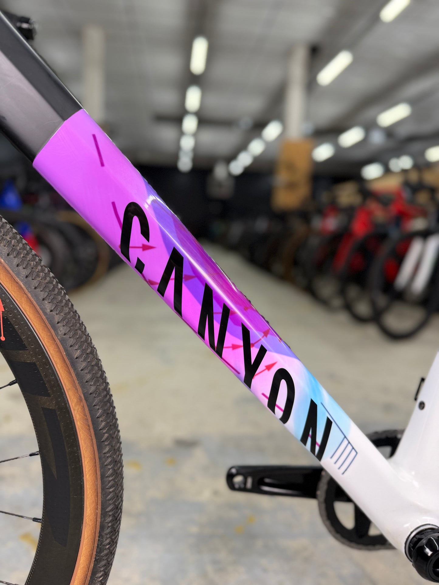 Canyon Grail CF SL CSR AXS Gravel Fiets