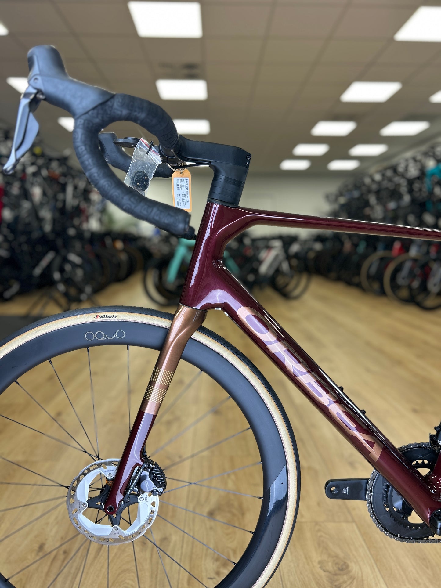 0km Showroom Model Orbea Orca M20iLTD PWR Di2 Carbon Racefiets