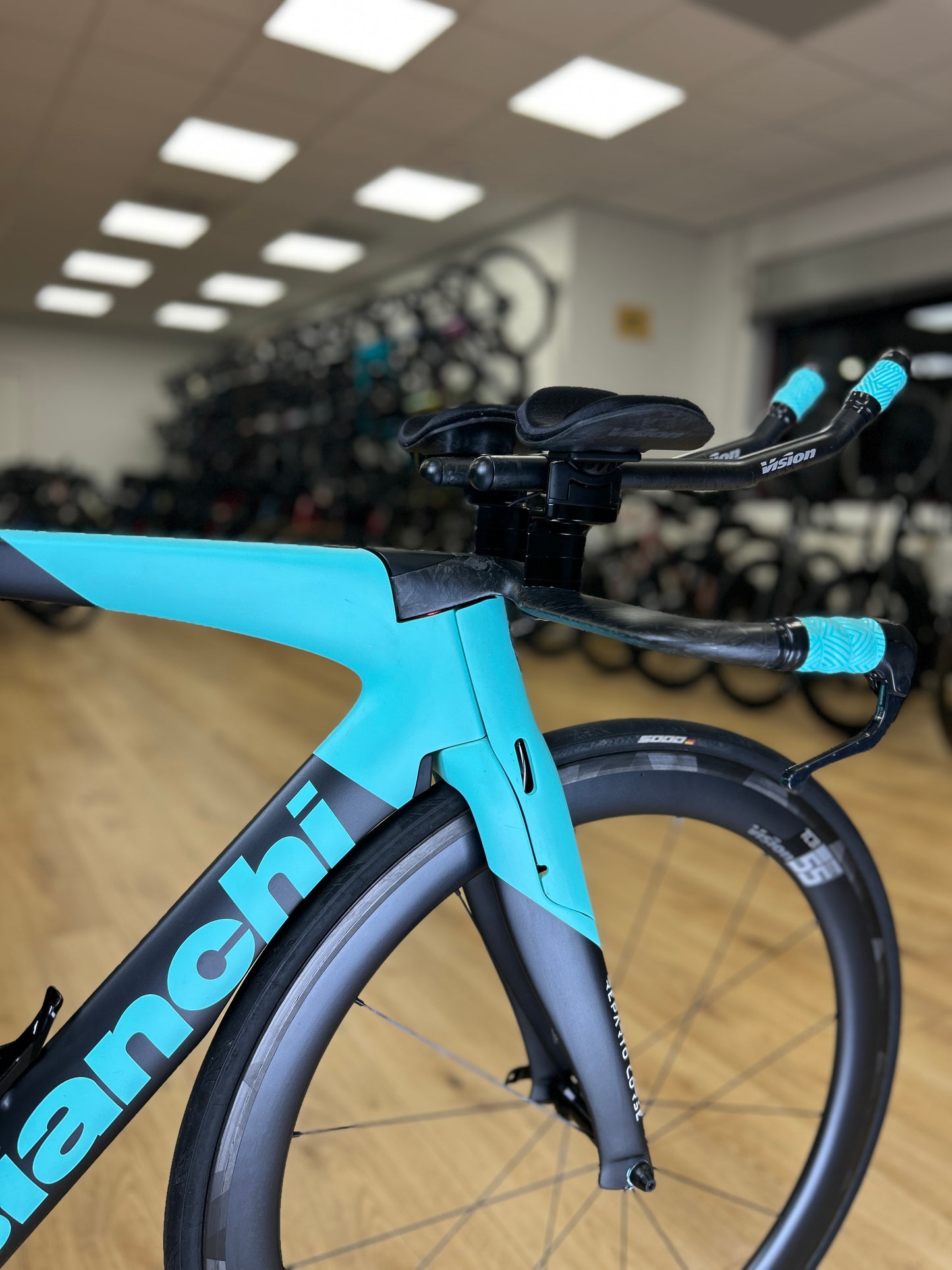 Bianchi Aquila CV TT Di2 Dura Ace Carbon Racefiets