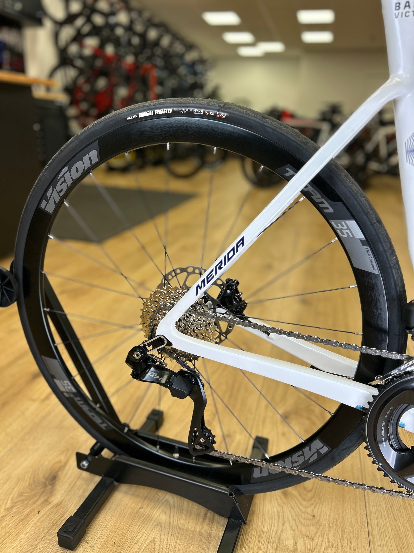 SHOWROOM MODEL 0km Merida Scultura 5000 Di2 Carbon Racefiets