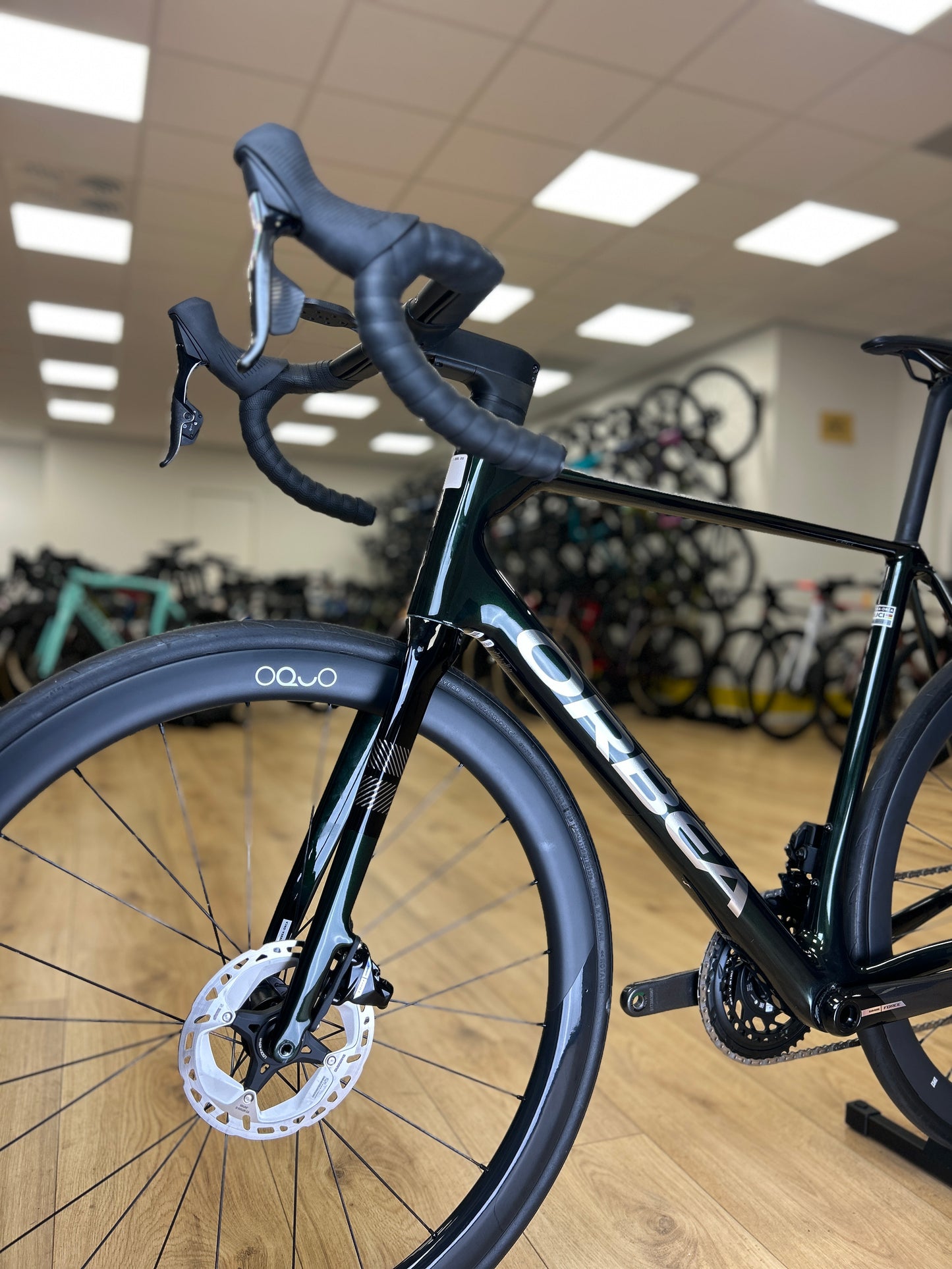 0km Showroom Model Orbea ORCA M21eTEAM PWR AXS Carbon Racefiets