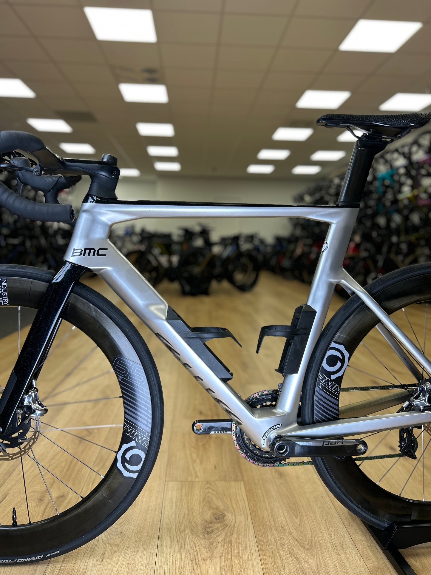 BMC TR01 TimeMachine Red eTap Carbon Racefiets