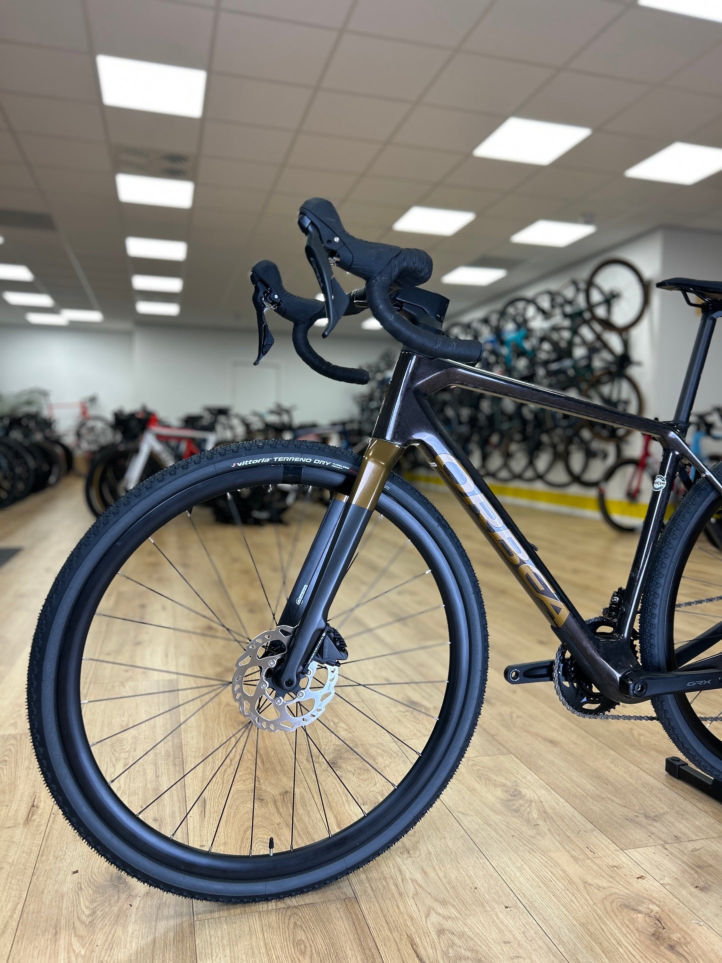 0km Showroom Model Orbea Terra Gravel Fiets