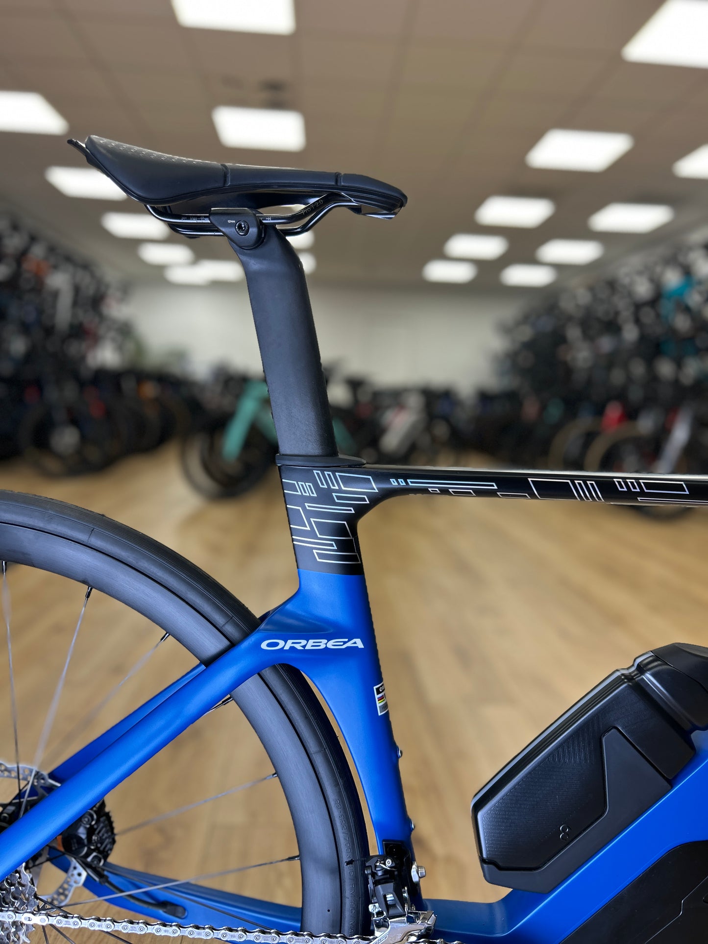 0km Showroom Model Orbea Orca Aero M30LTD Custom Carbon Racefiets